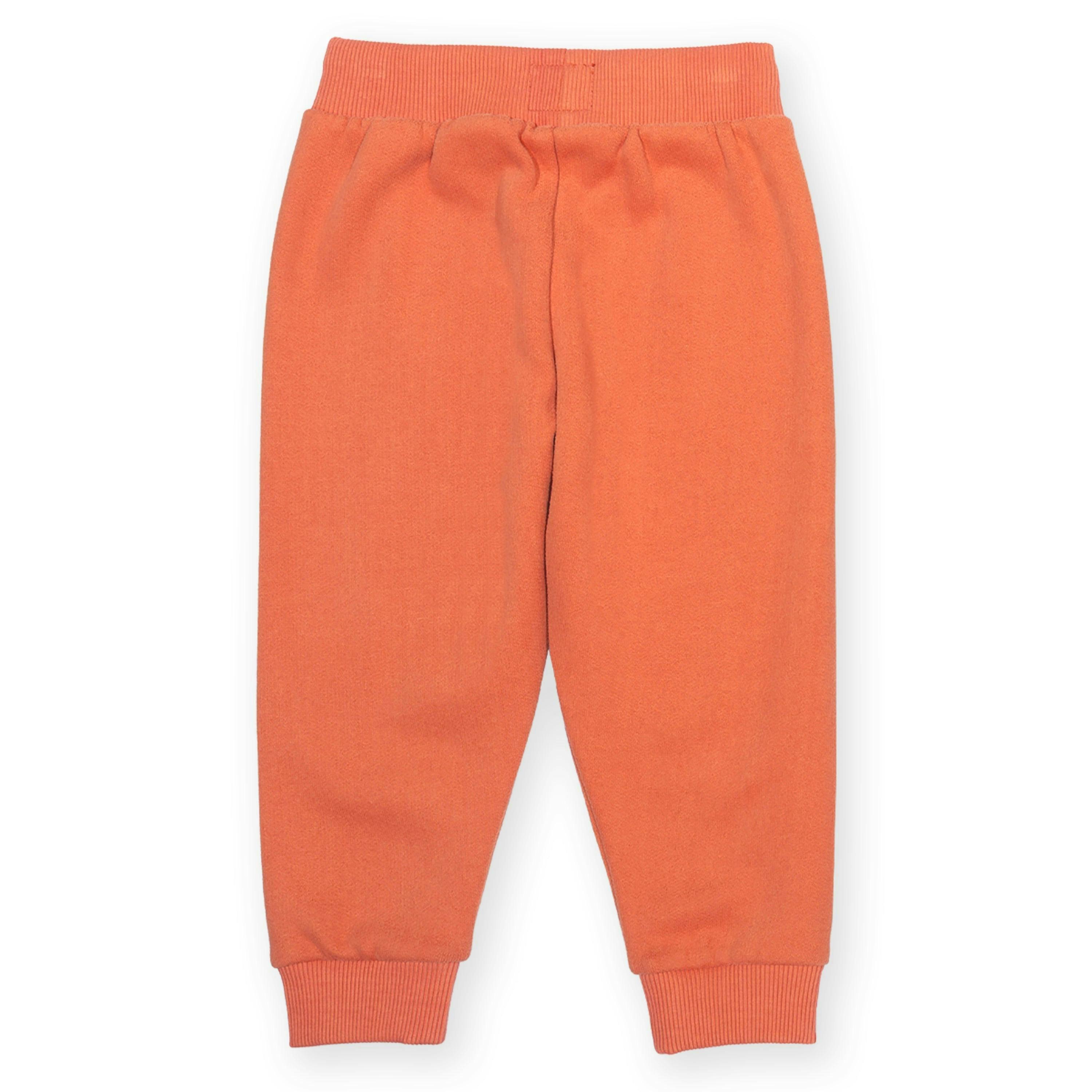 Kids Organic Star Patch Joggers Russet , view 3 of 3