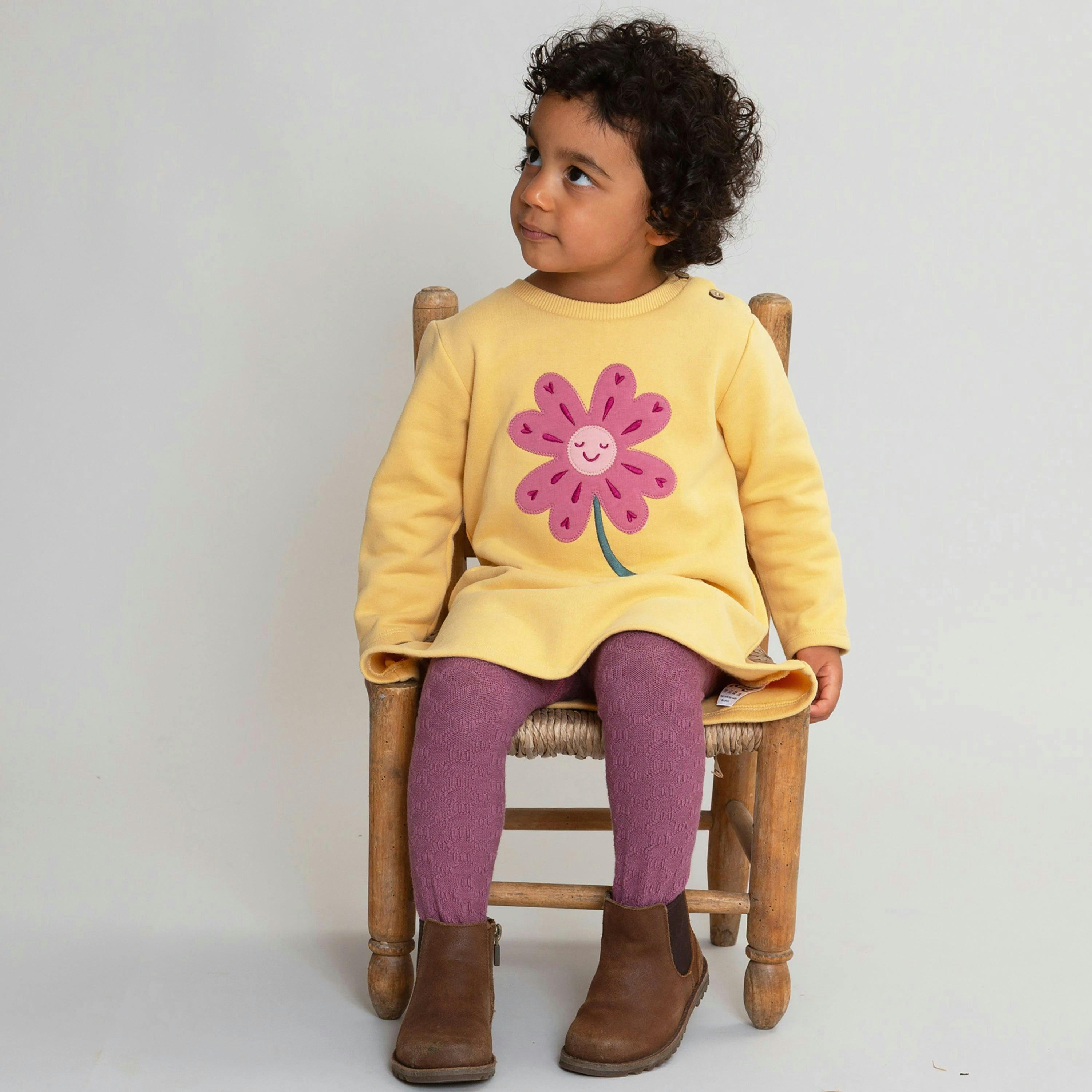 Kids Organic Fortune Sweat Dress , view 2 of 4