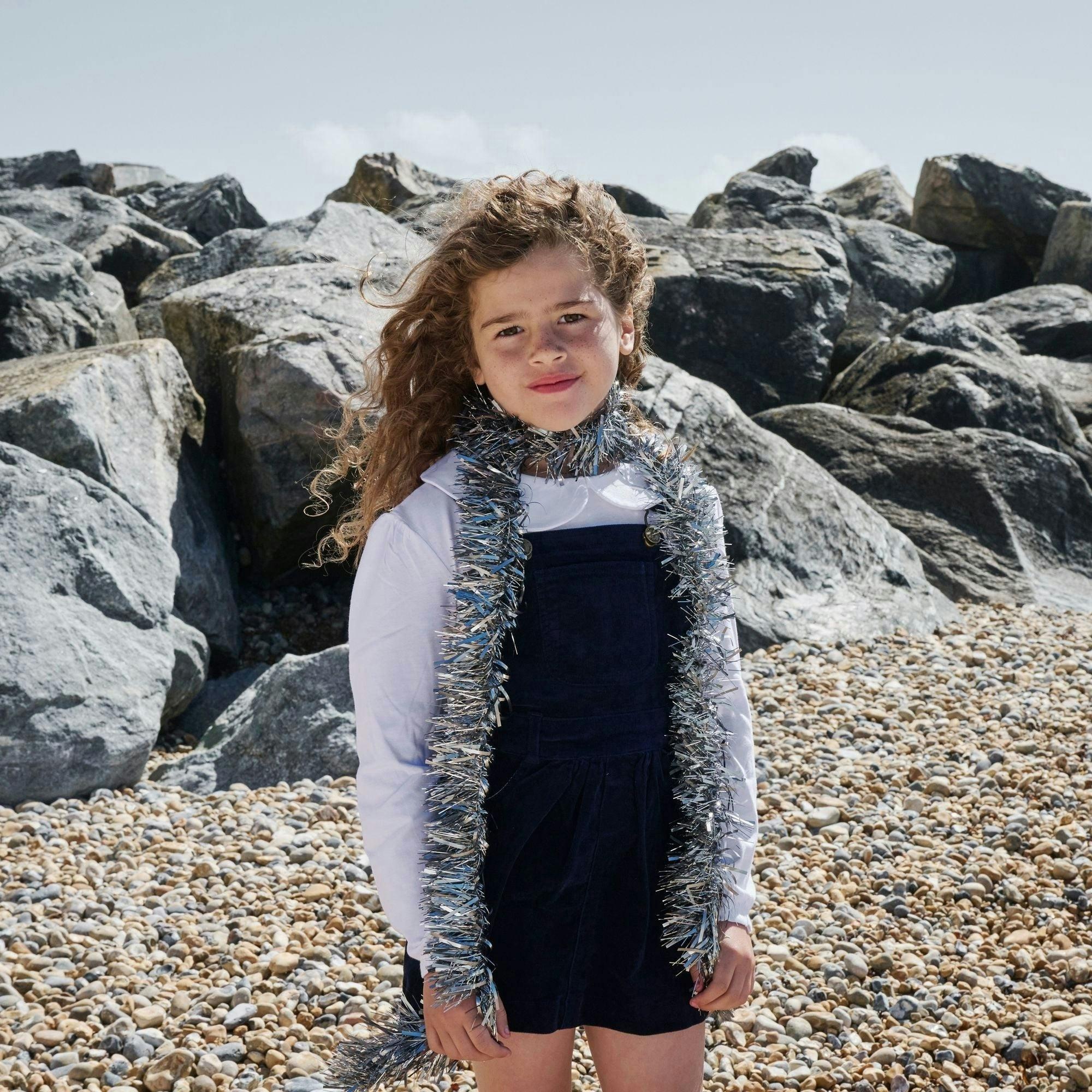 Navy Corduroy Dress , view 4 of 4