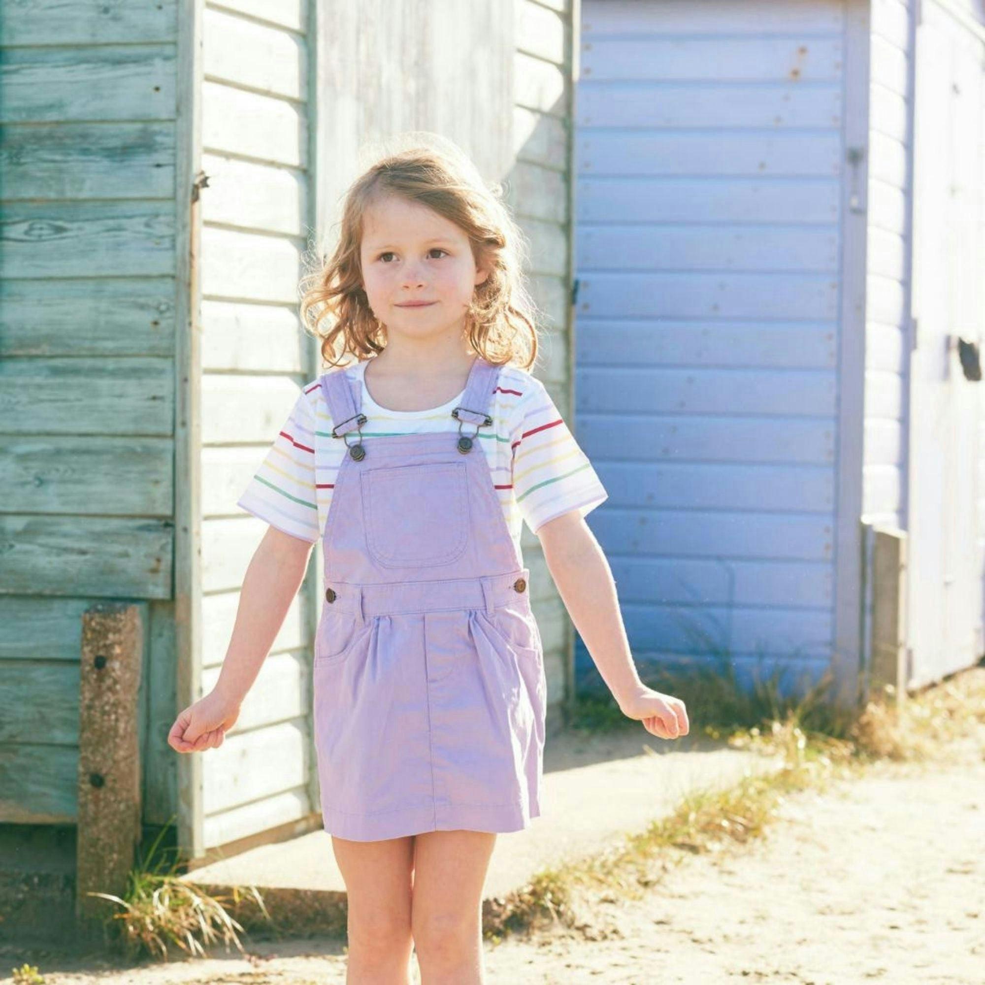 Lilac Denim Dress , view 2 of 2
