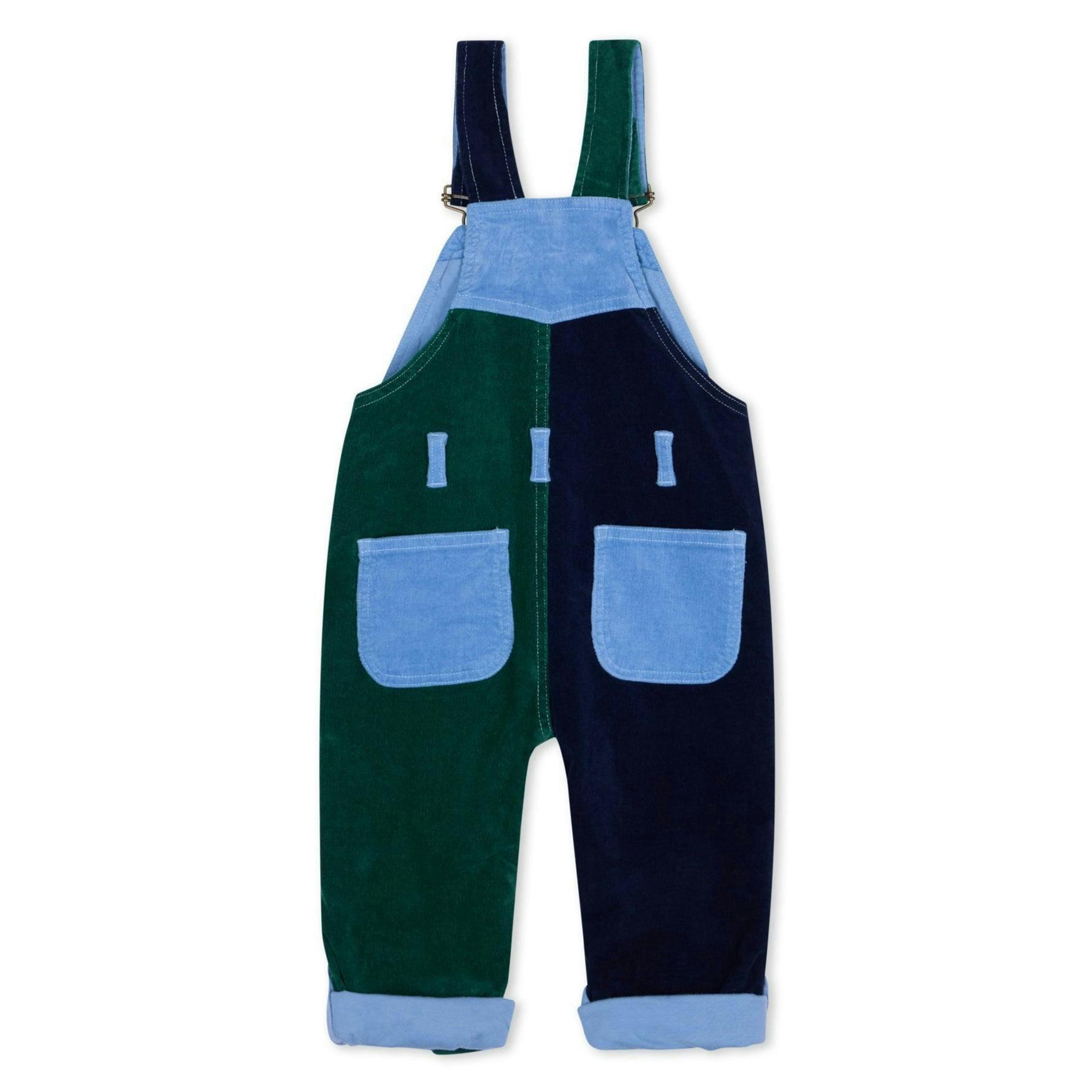 Blackthorn Patchwork Corduroy Dungarees , view 2 of 6