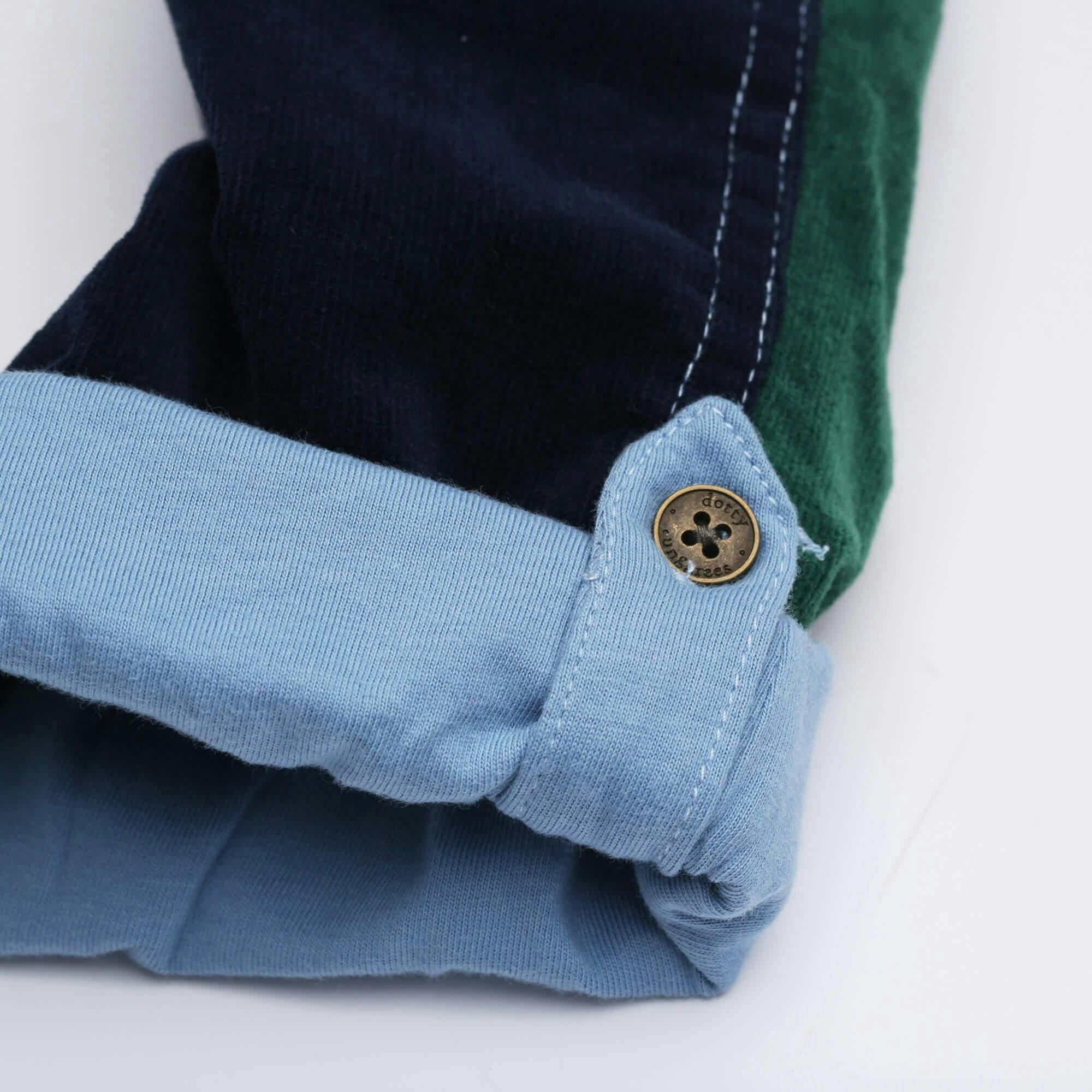 Blackthorn Patchwork Corduroy Dungarees , view 6 of 6