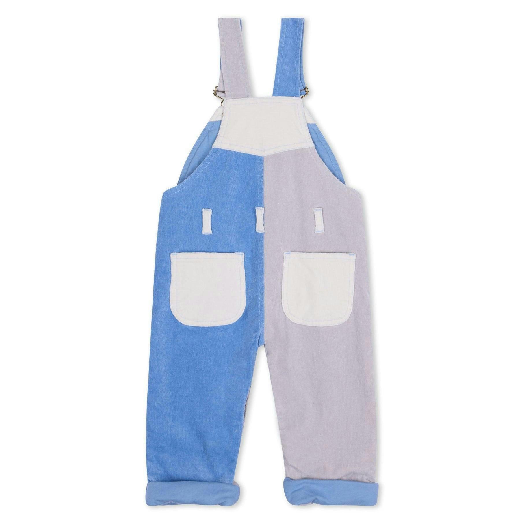 Juniper Patchwork Corduroy Dungarees , view 2 of 6
