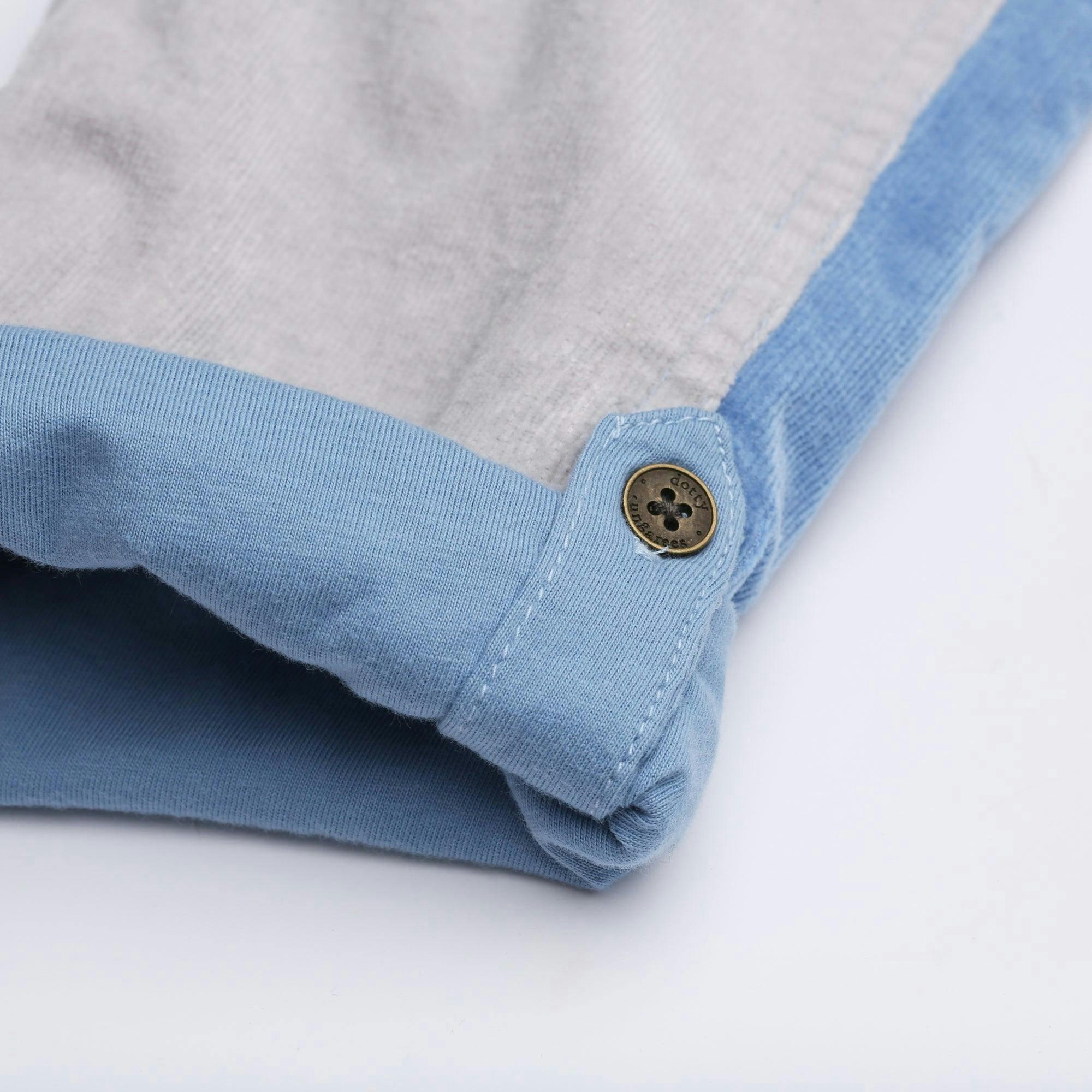 Juniper Patchwork Corduroy Dungarees , view 6 of 6