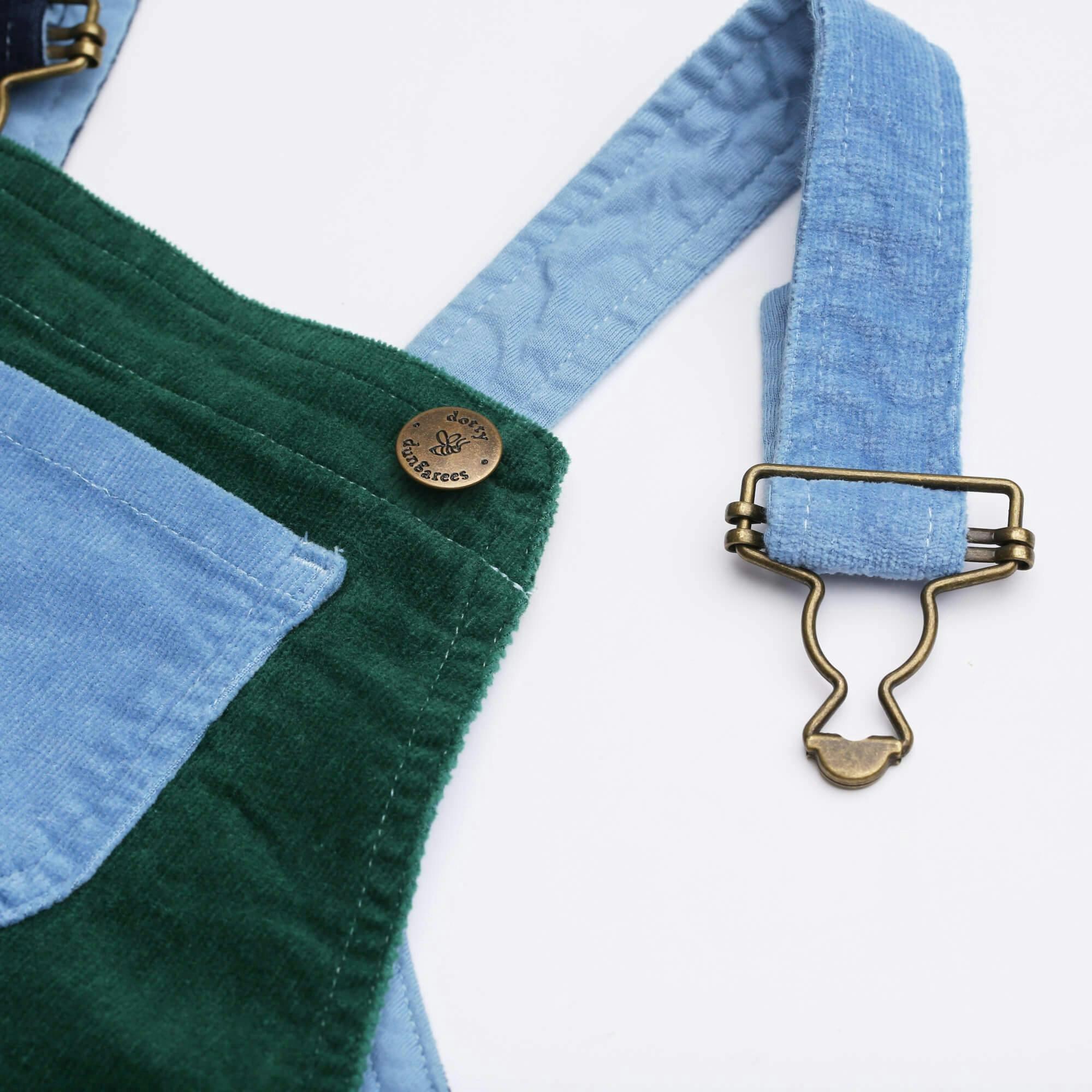 Blackthorn Patchwork Corduroy Dress , view 5 of 6