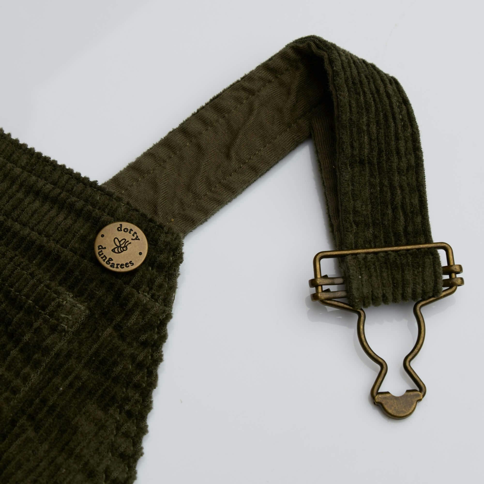 Khaki Chunky Cord Dress , view 4 of 5