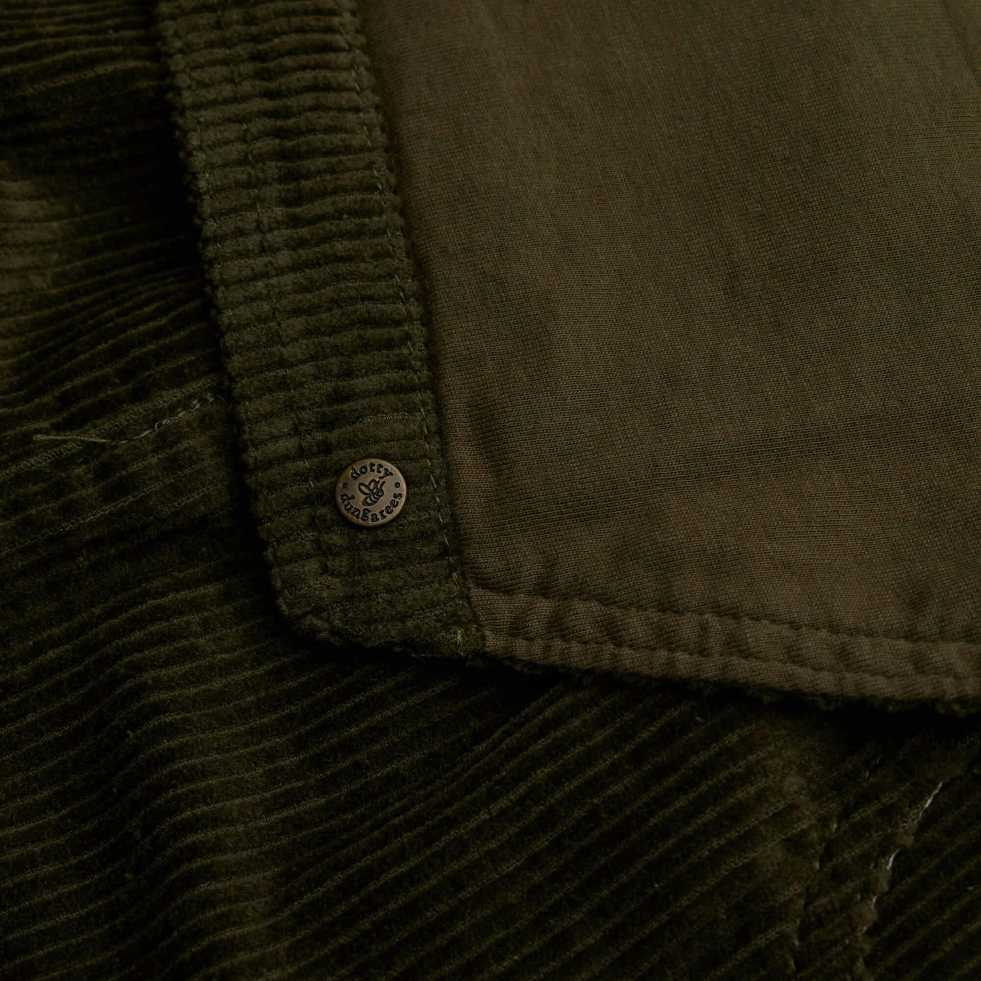 Khaki Chunky Cord Dress , view 5 of 5