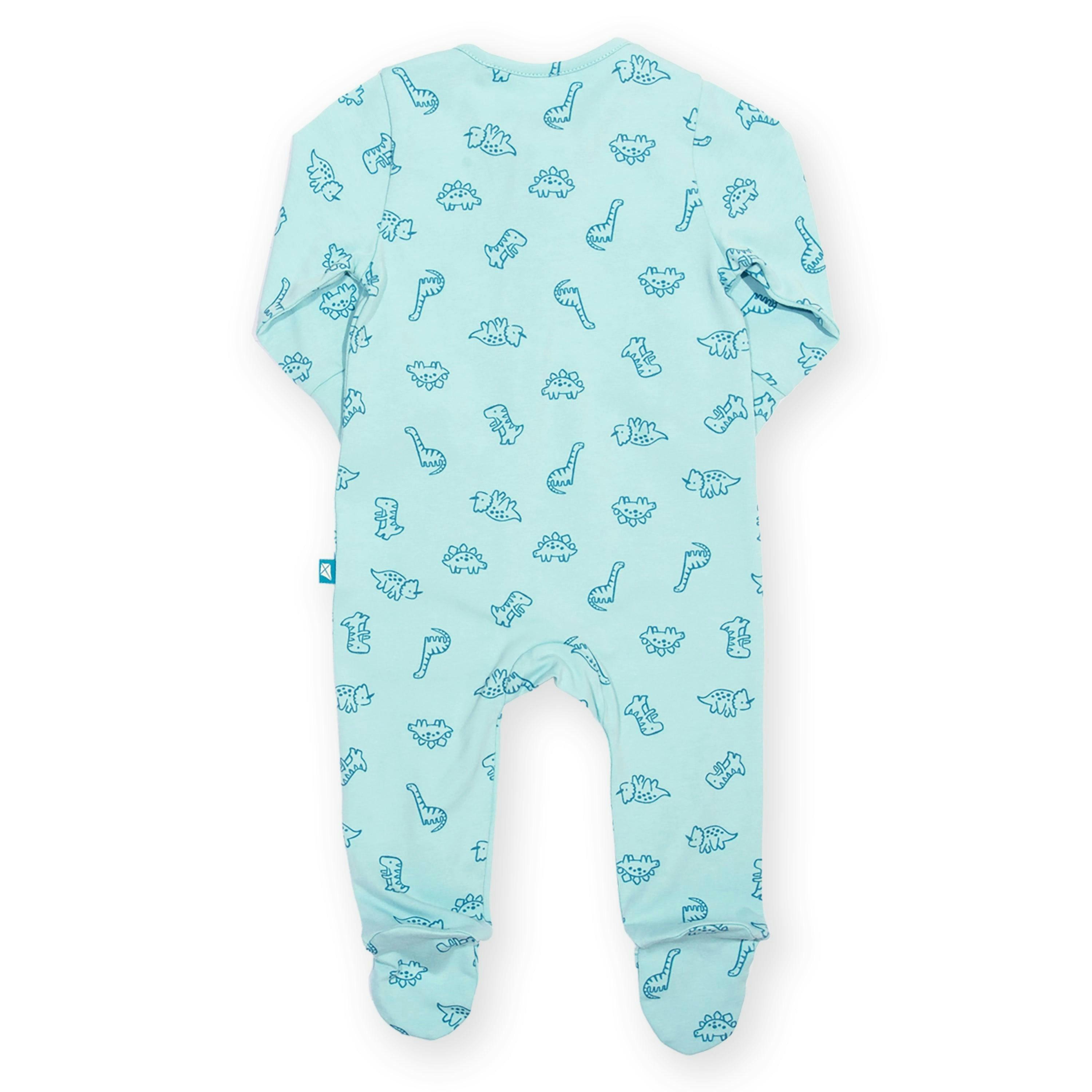 Baby Organic Diddy Dino Sleepsuit , view 3 of 3
