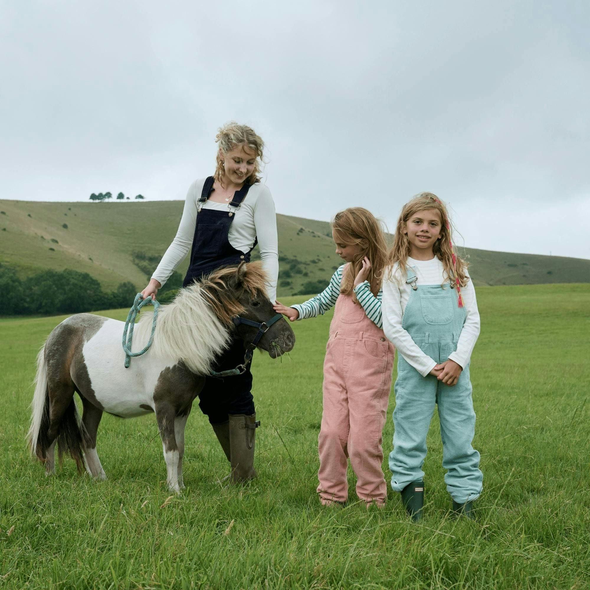 Mint Chunky Cord Dungarees , view 2 of 6