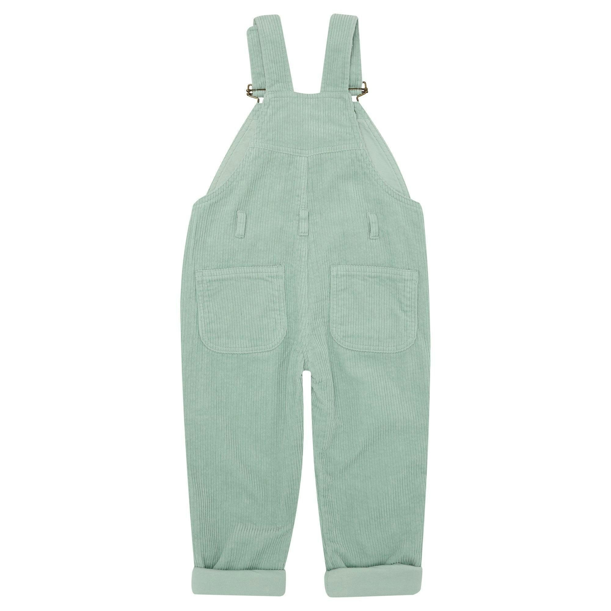 Mint Chunky Cord Dungarees , view 3 of 6
