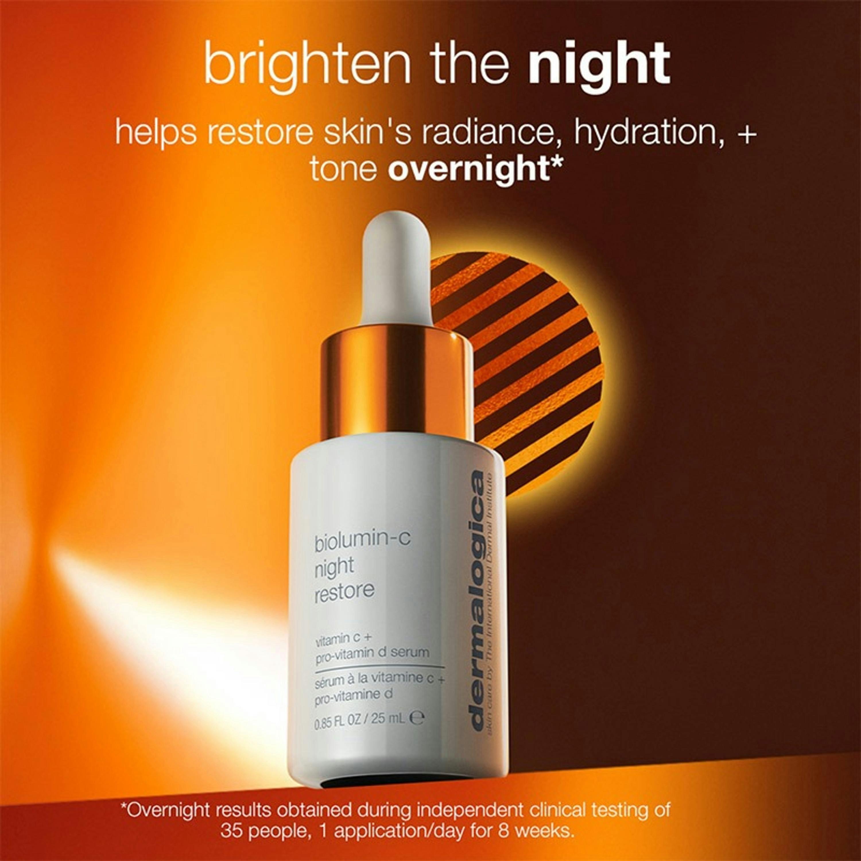 Dermalogica Biolumin-C Night Restore 25 ml Duo , view 5 of 6