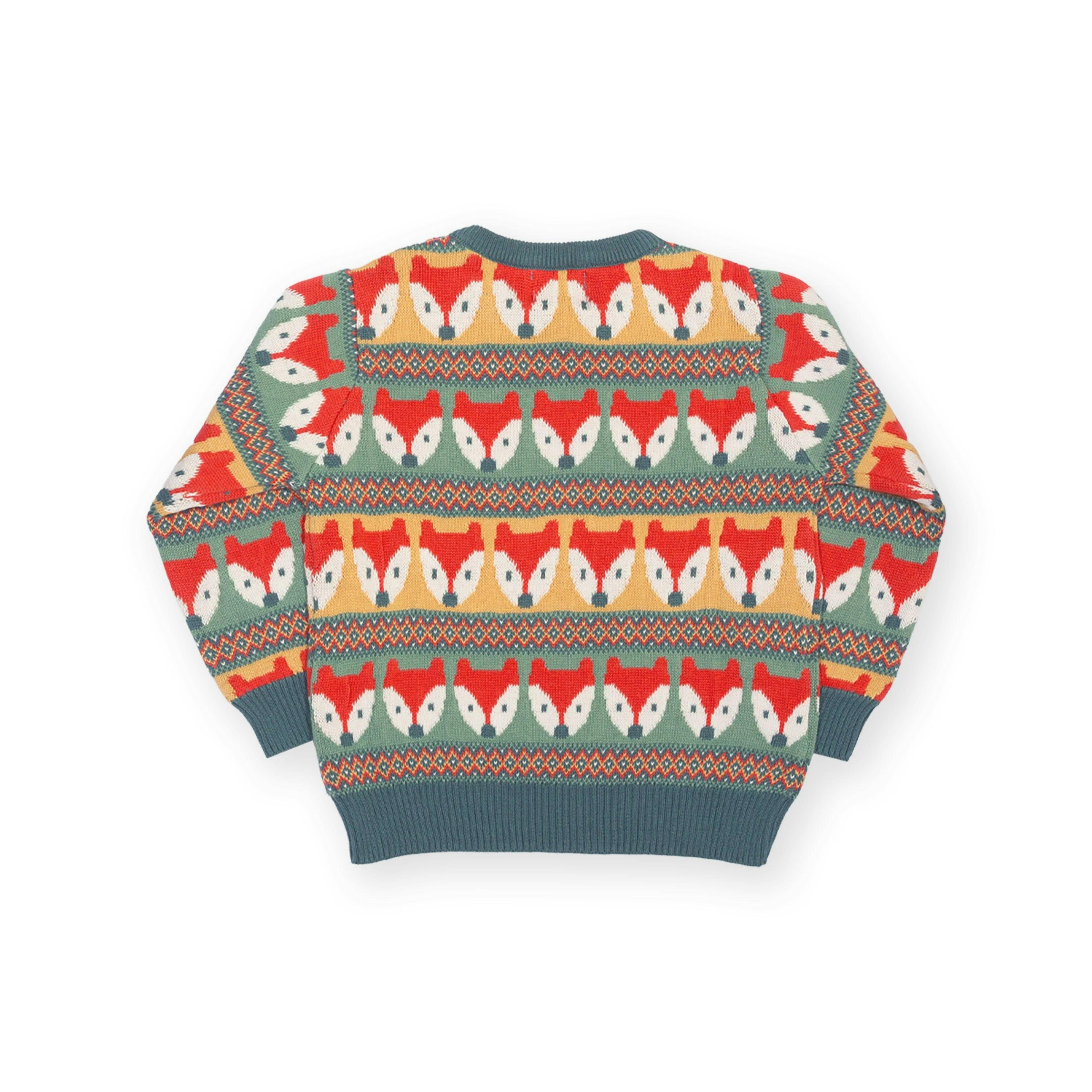 Kids Organic Clever Fox Jumper , view 4 of 4