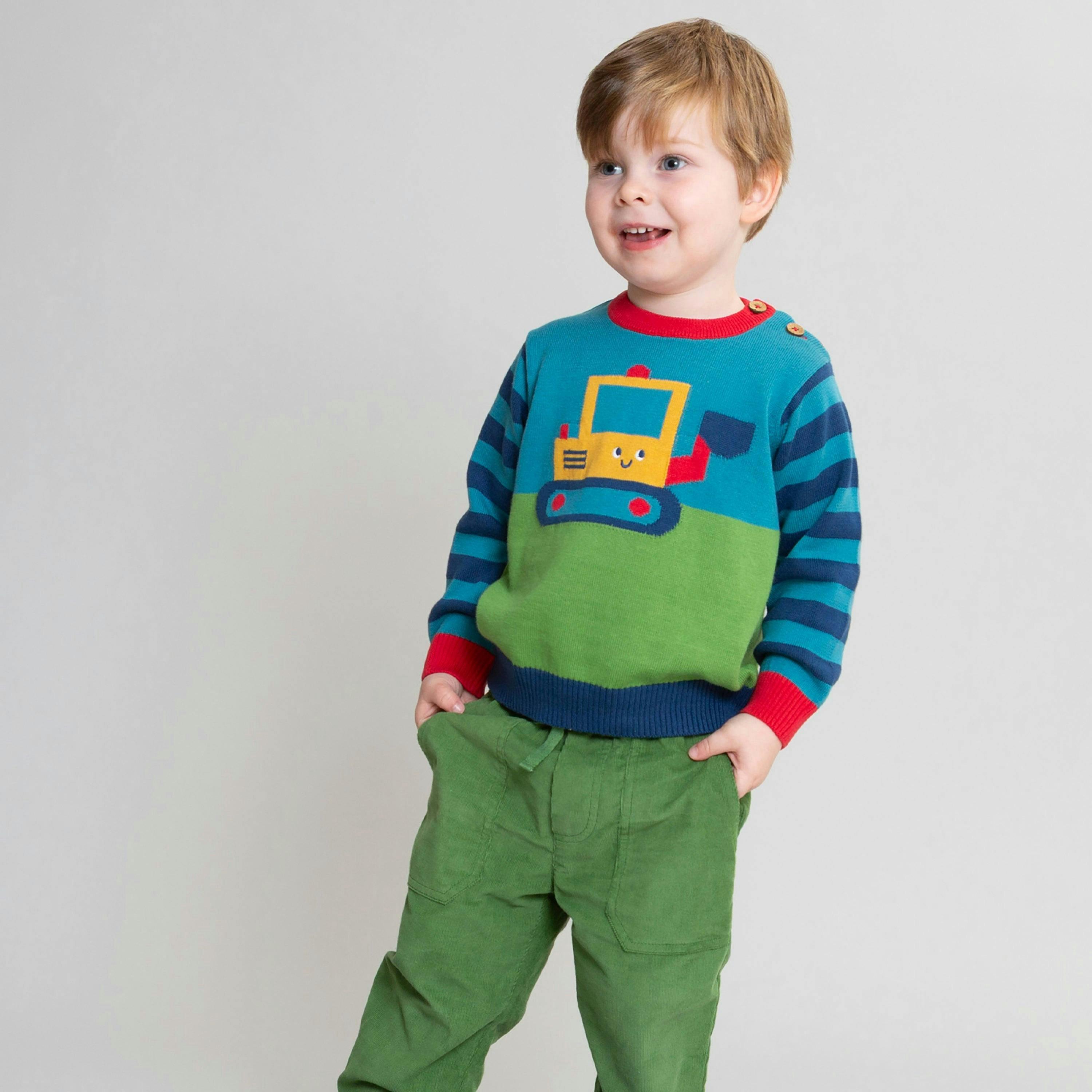 Kids Organic Cherry Picker Jumper , view 3 of 4