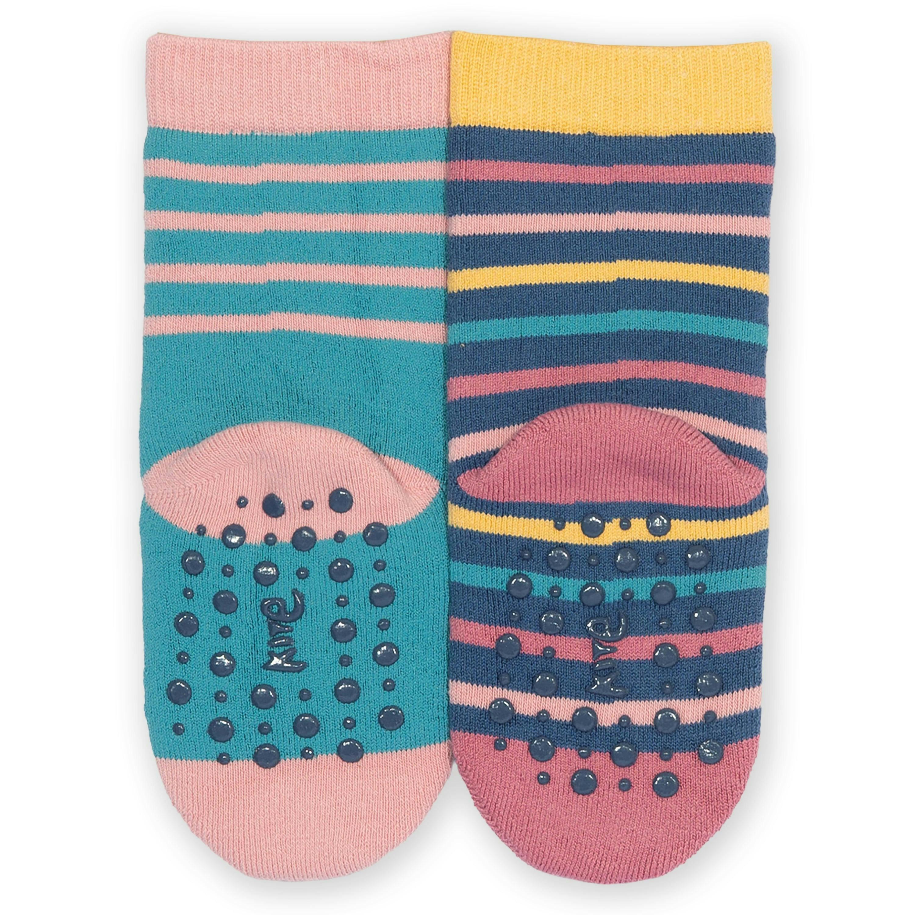 Kids Organic Misty The Cat Grippy Socks , view 4 of 4