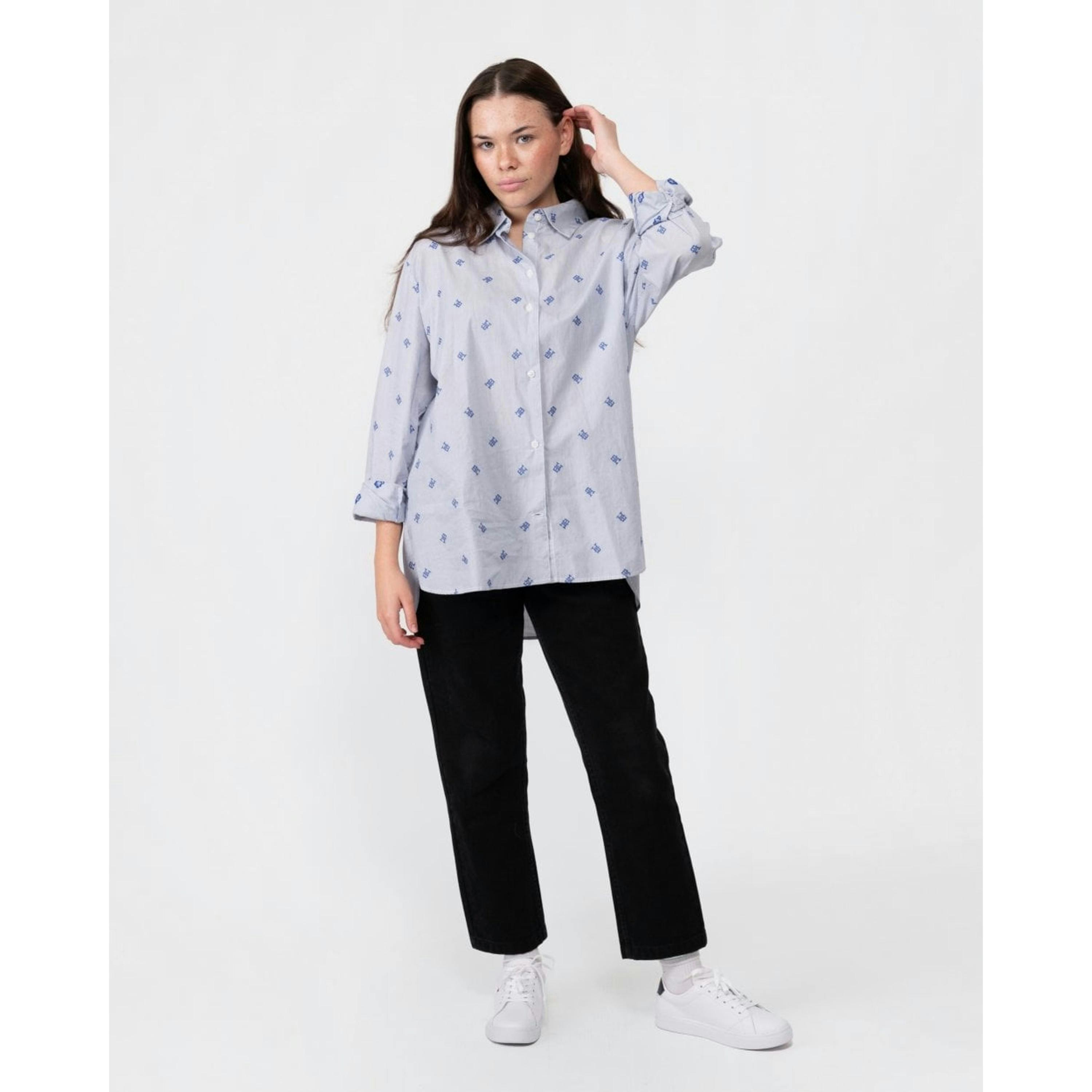Tommy Hilfiger Shirt  in Silver , view 3 of 4