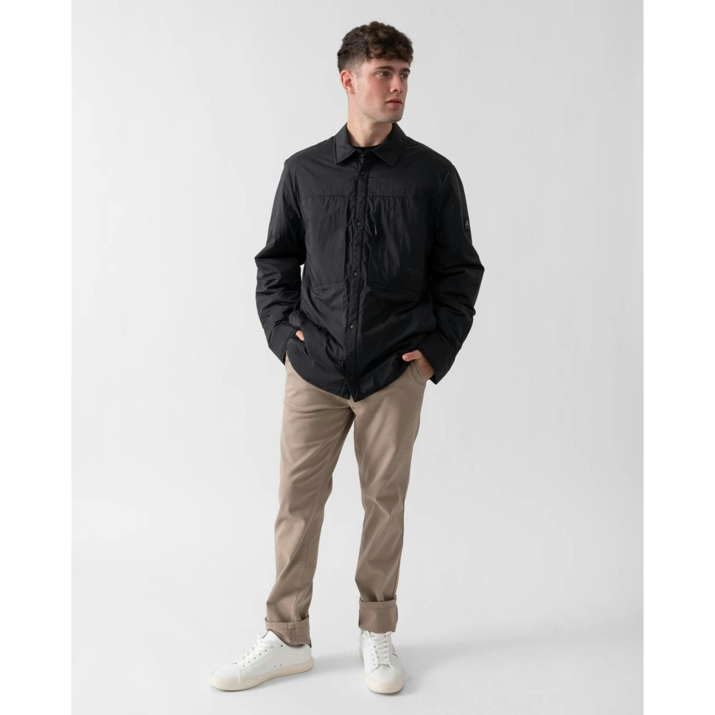 Moose Knuckles Puffer Jacket  in Black , view 4 of 6