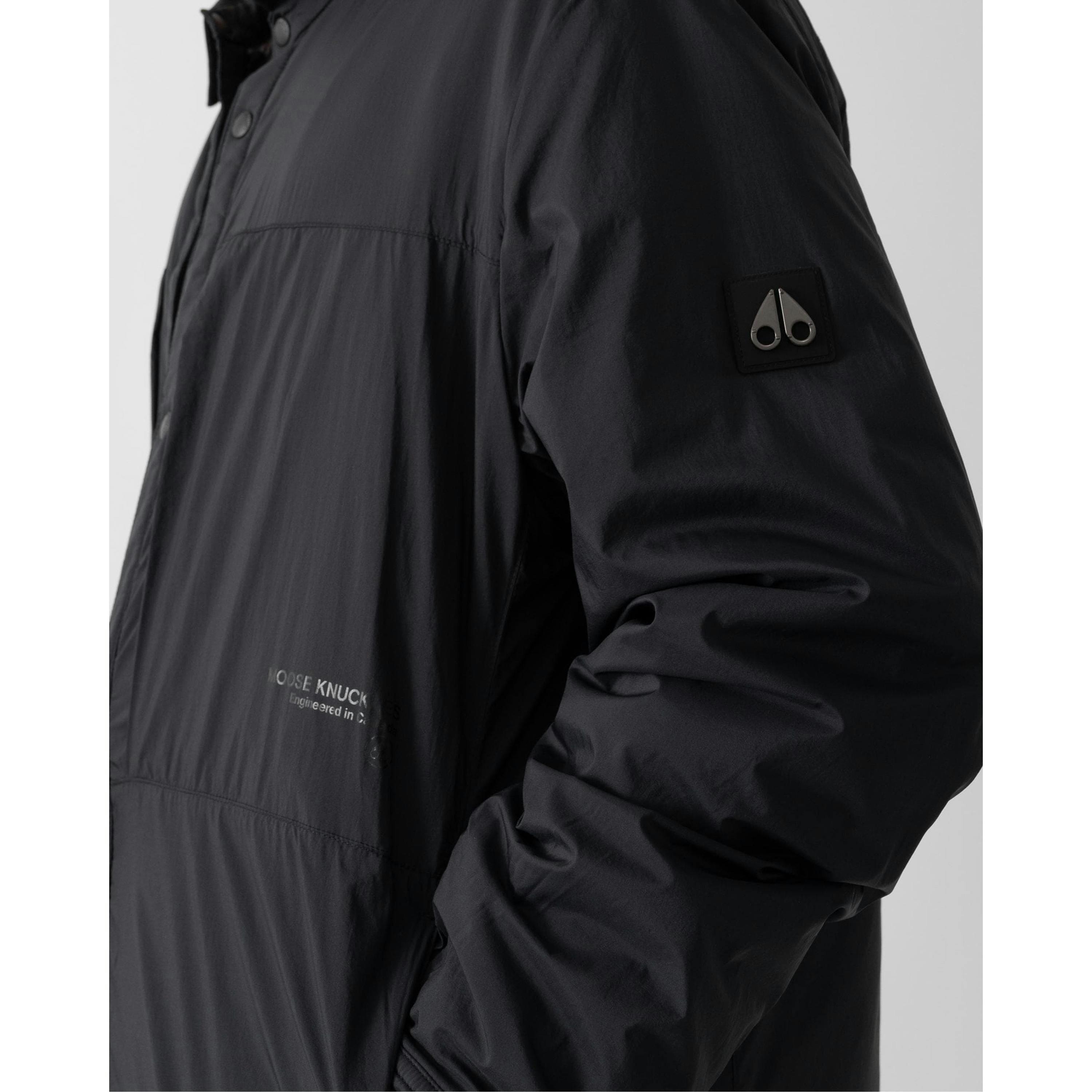 Moose Knuckles Puffer Jacket  in Black , view 6 of 6