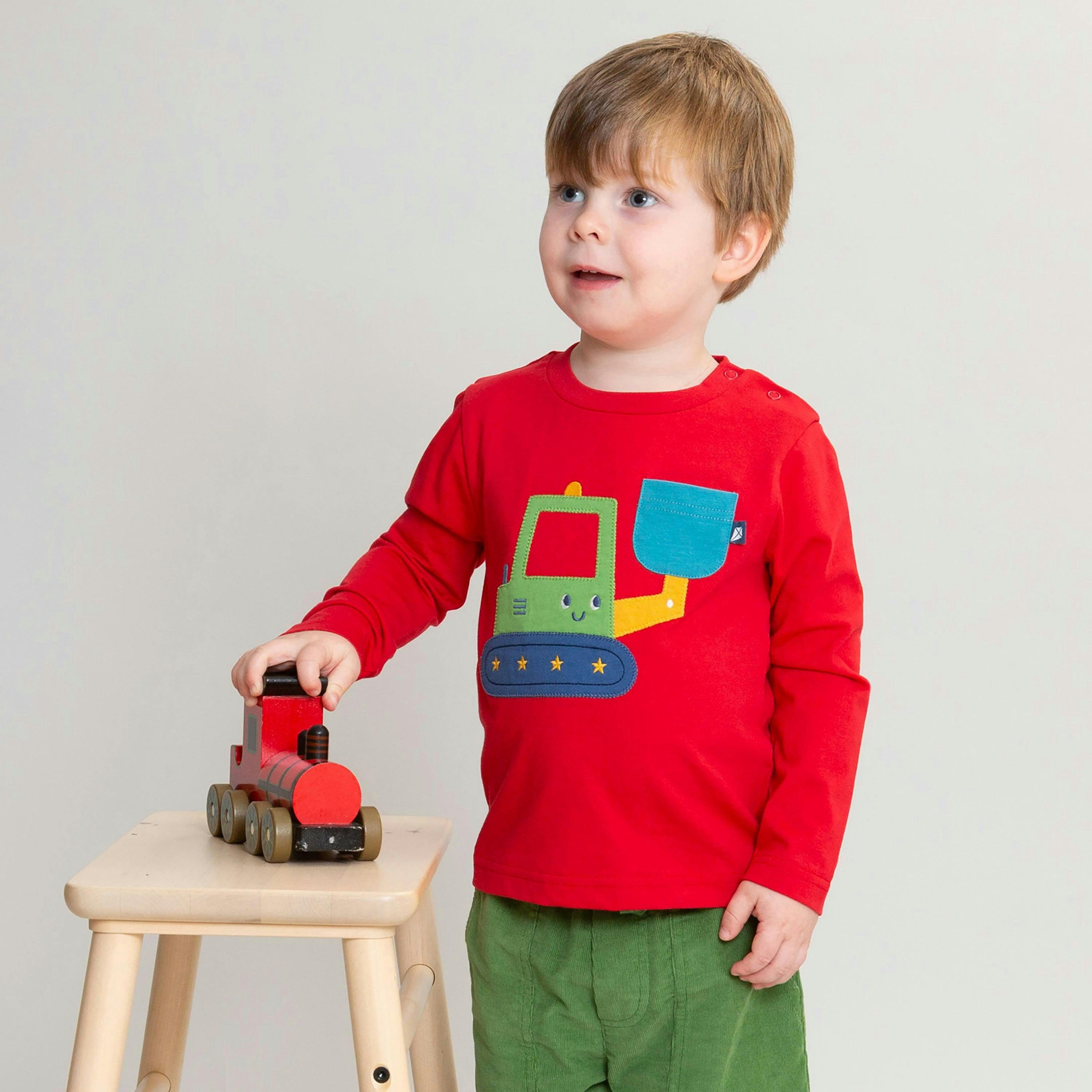 Kids Organic Cherry Picker T-Shirt , view 2 of 4