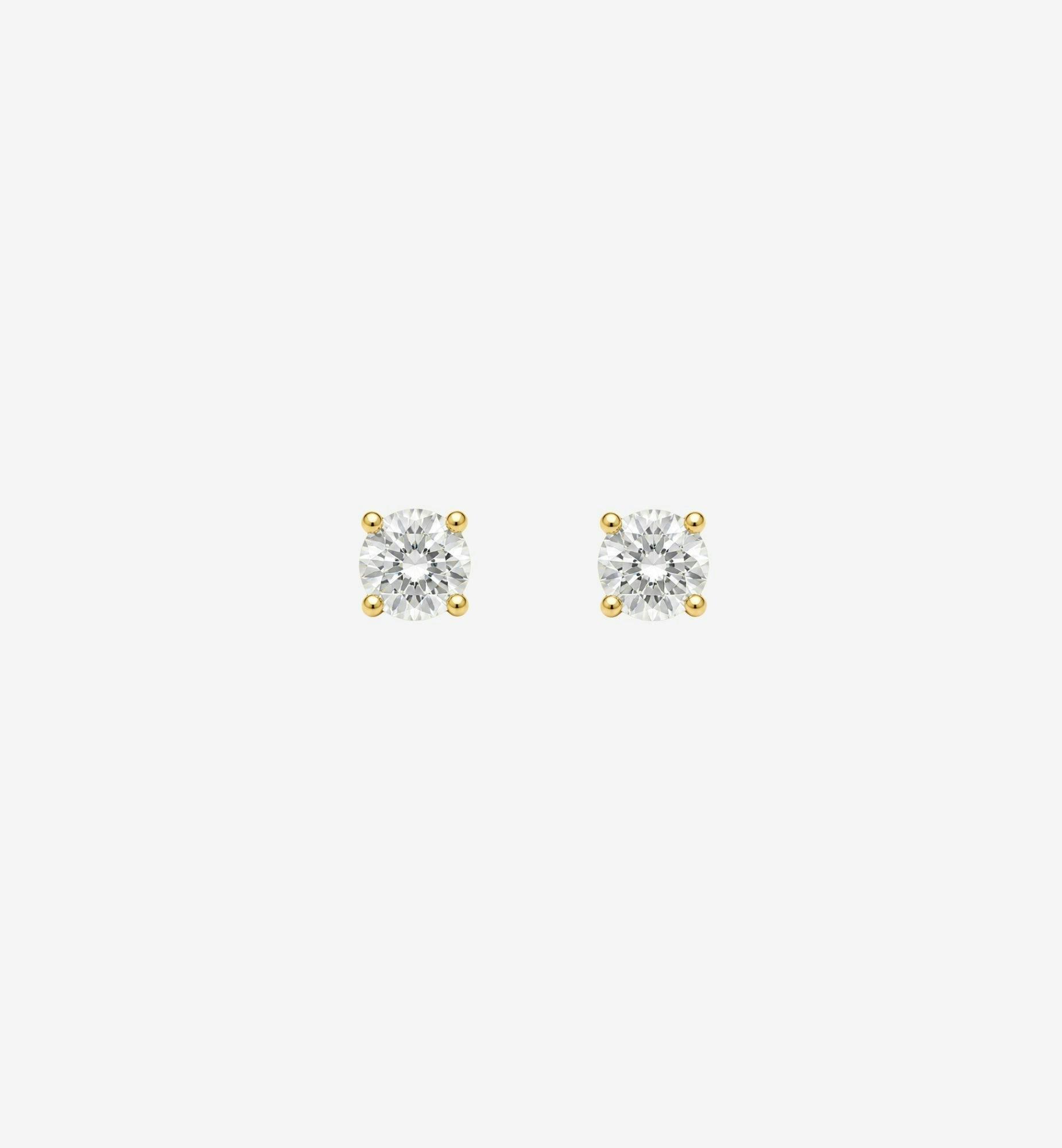 Enso Stone Stud Earrings , view 3 of 6