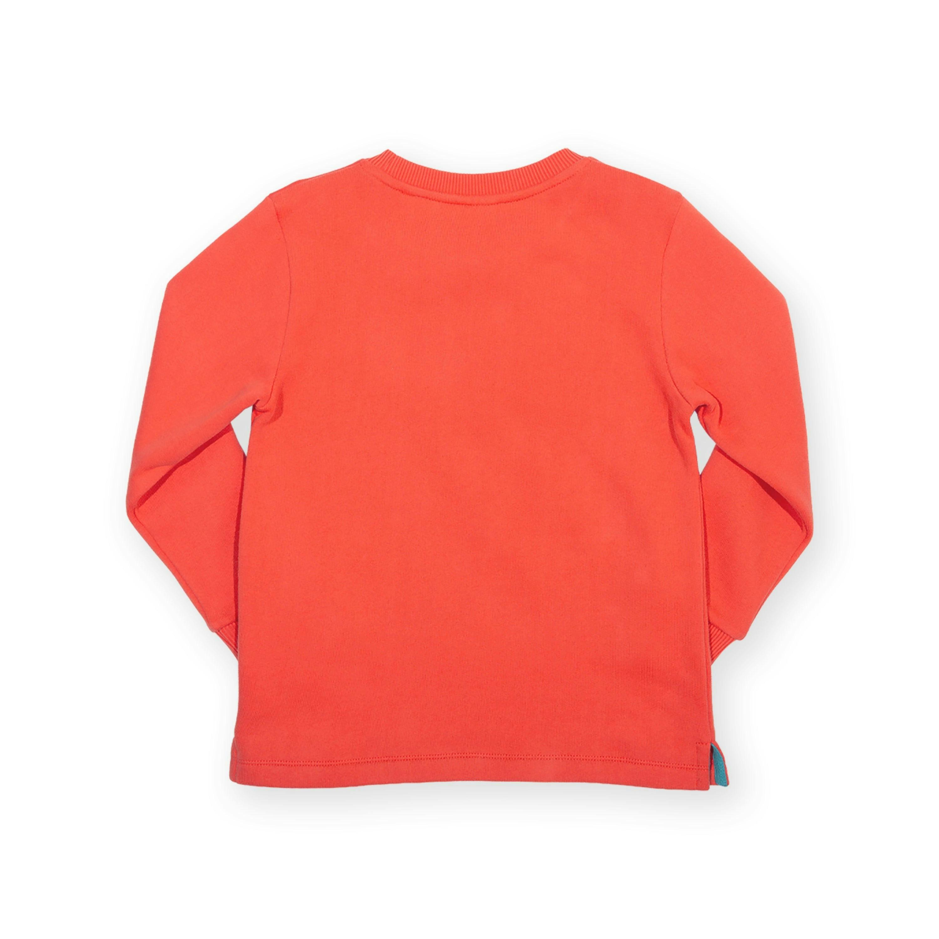 Kids Organic Rob The Bot Sweatshirt , view 5 of 5