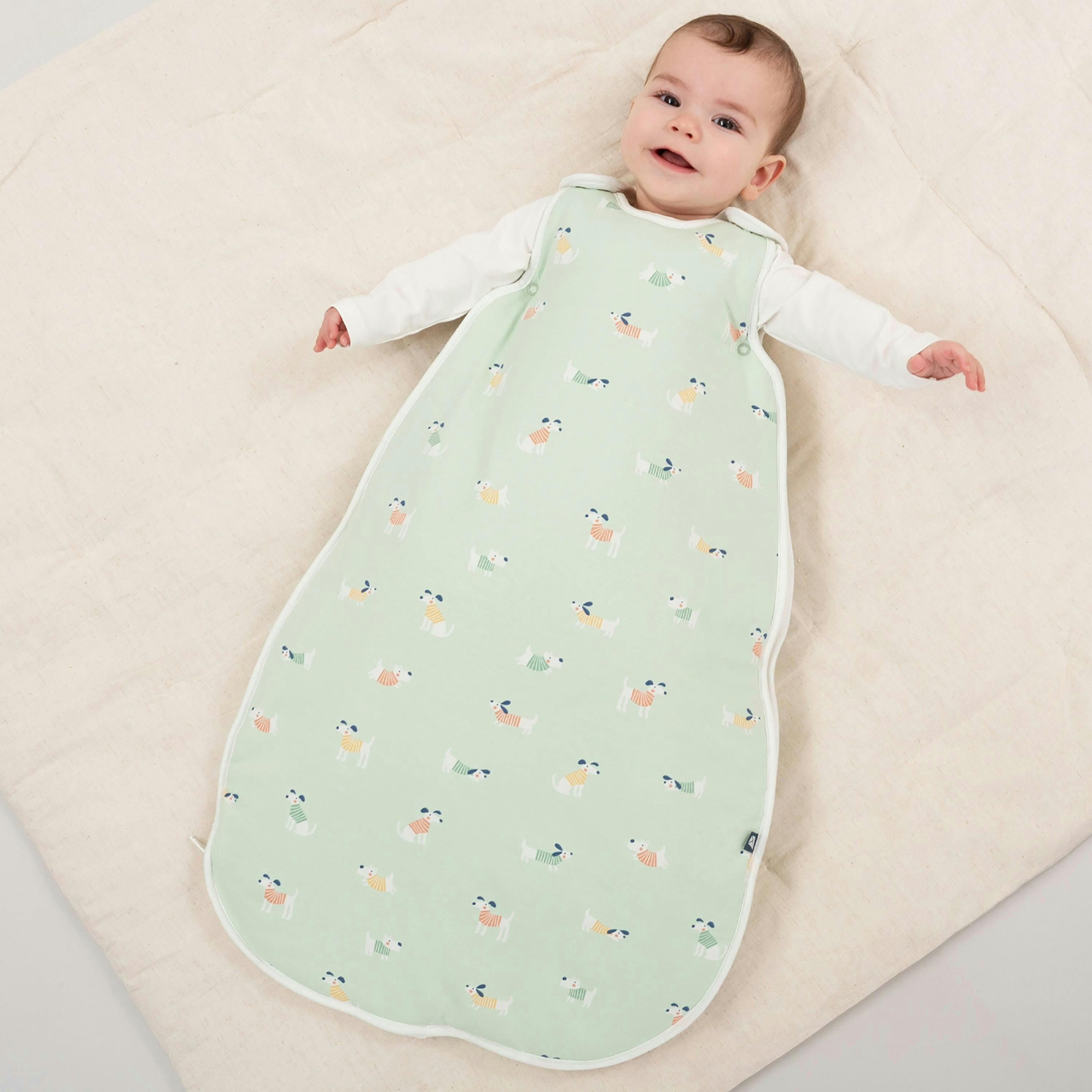 Baby Organic Lucky Pups Sleep Bag , view 2 of 3