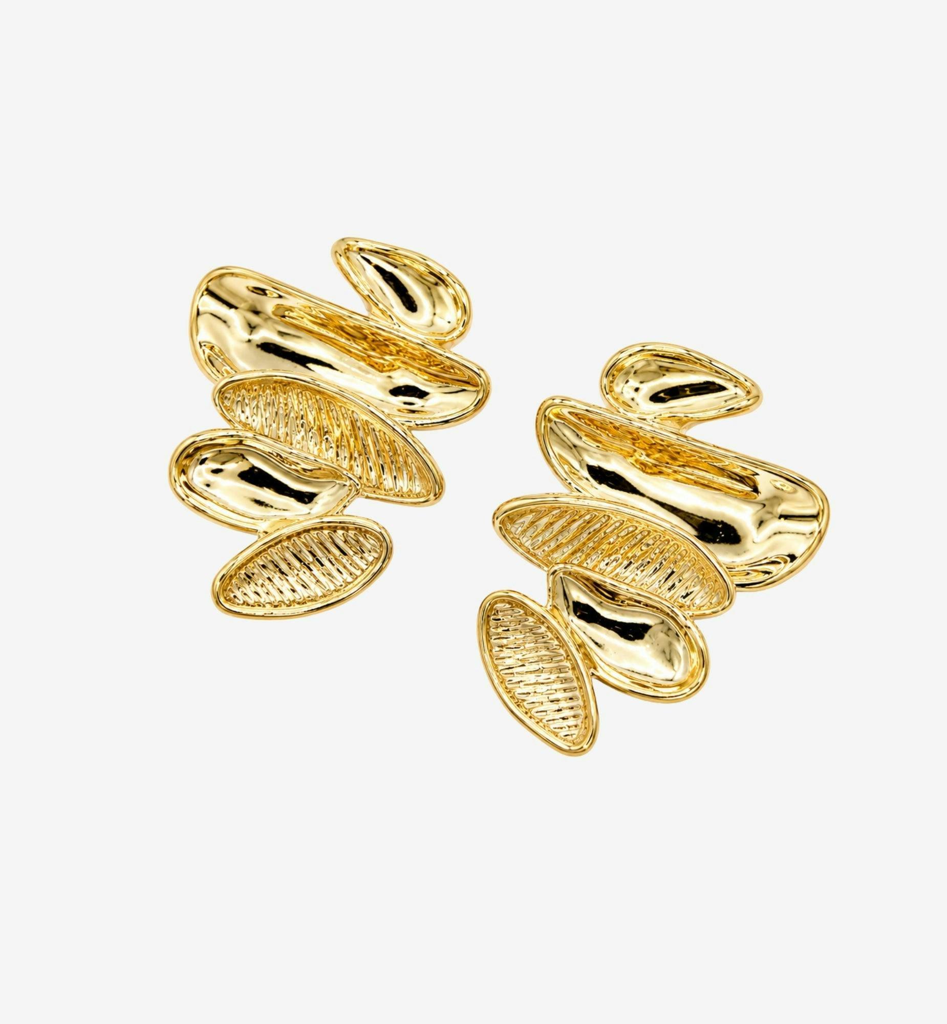 Kin Sculptural Earrings , view 3 of 6