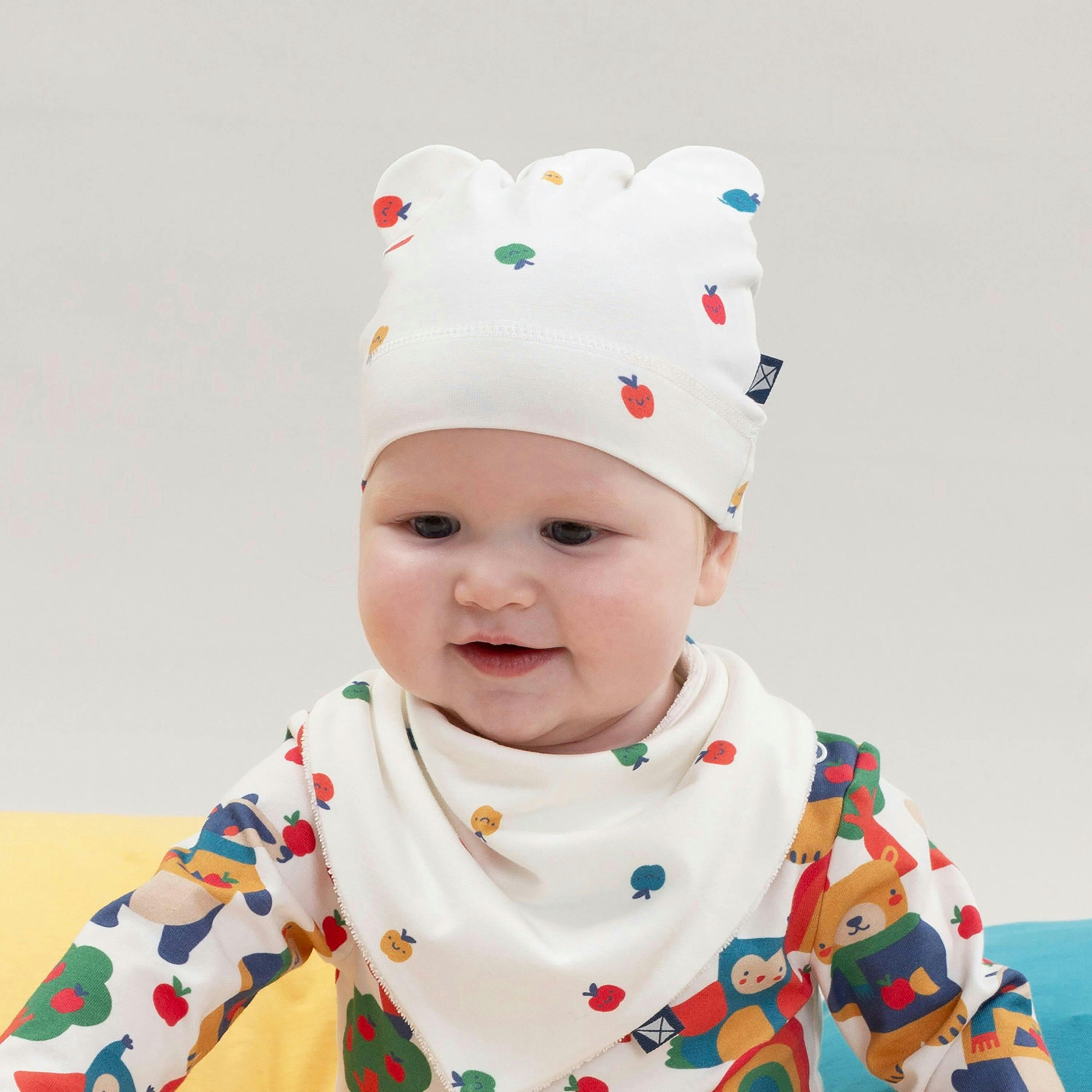 Baby Organic Apple A Day Hat , view 2 of 2