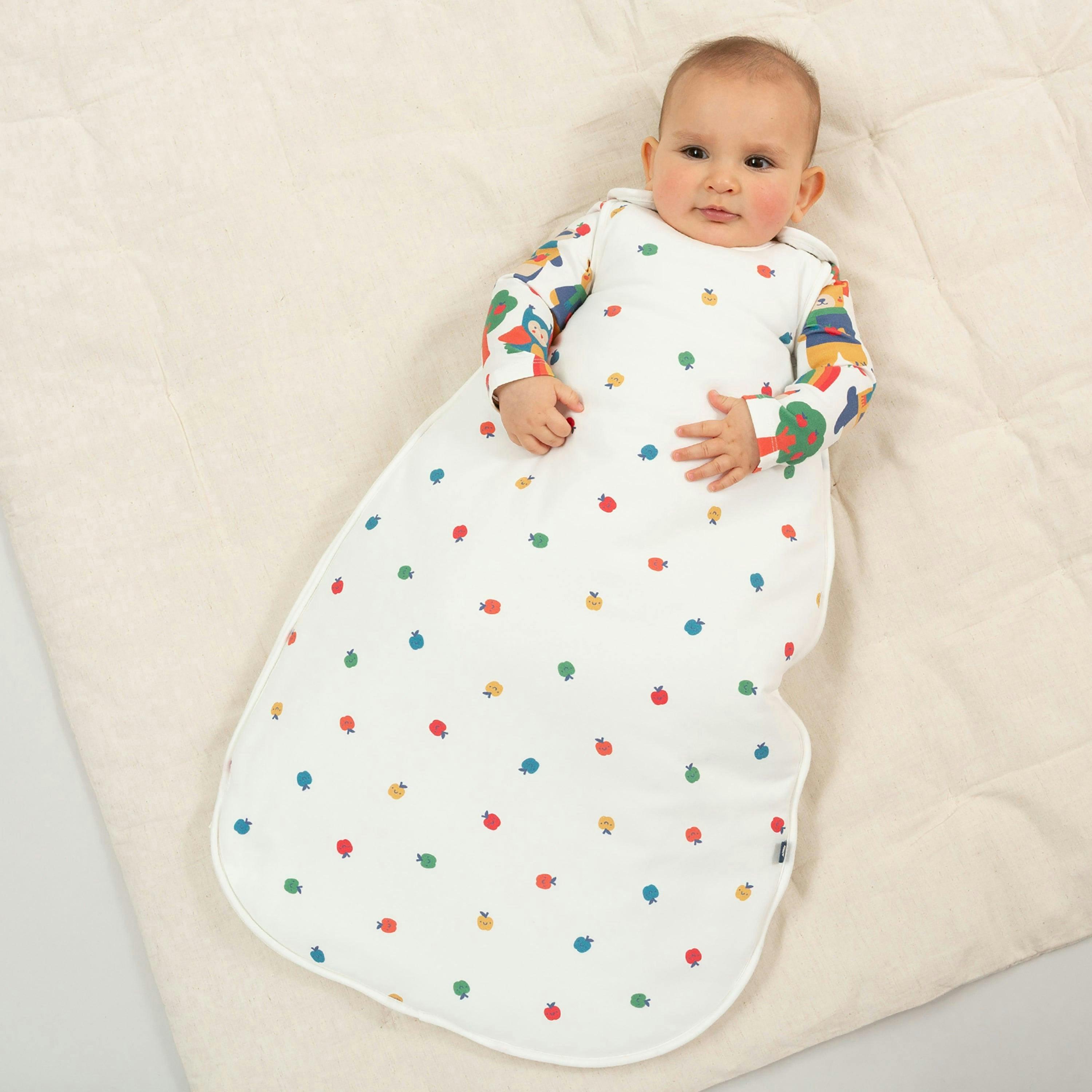 Baby Organic Apple A Day Sleep Bag , view 2 of 3