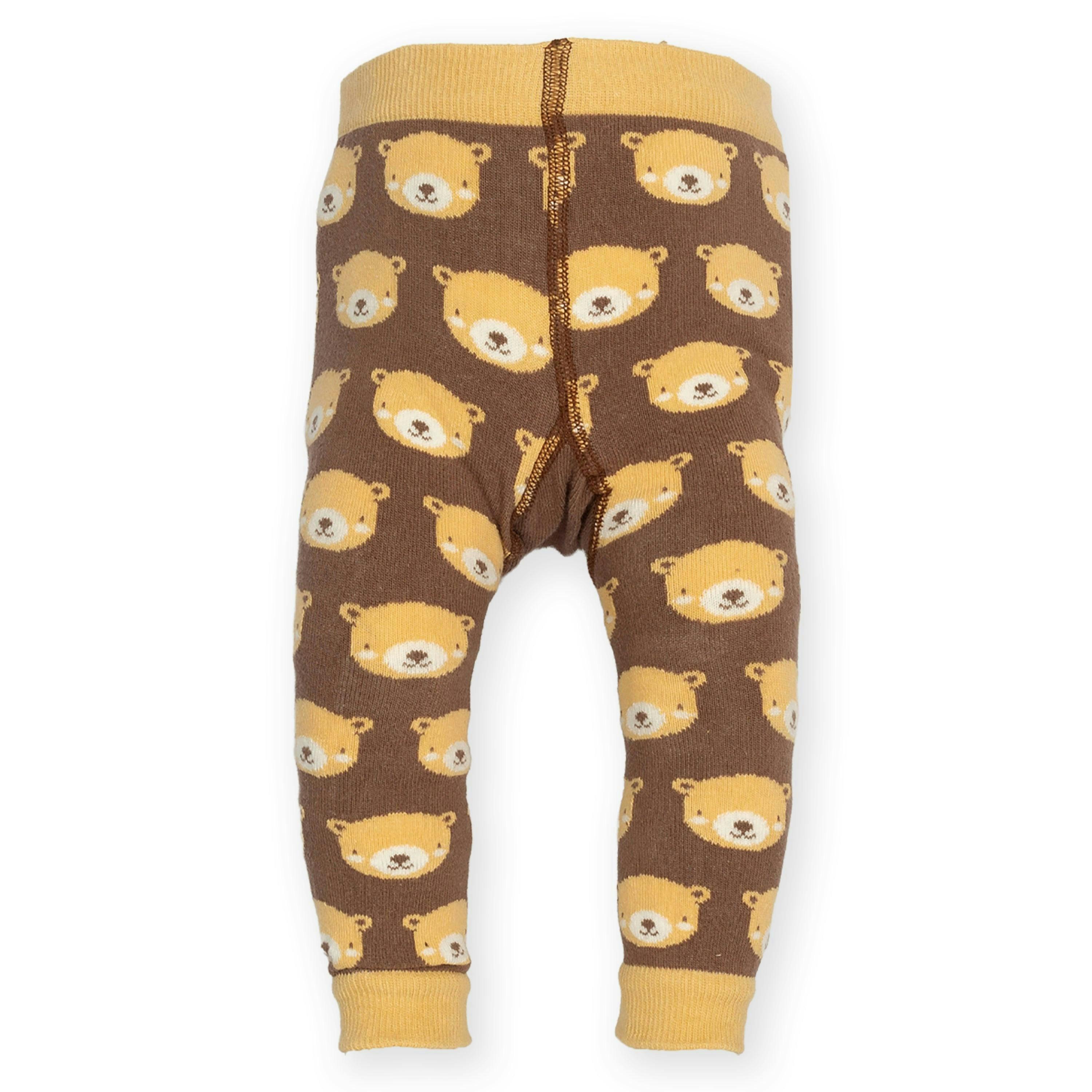 Baby Organic Teddy Knit Leggings , view 4 of 4