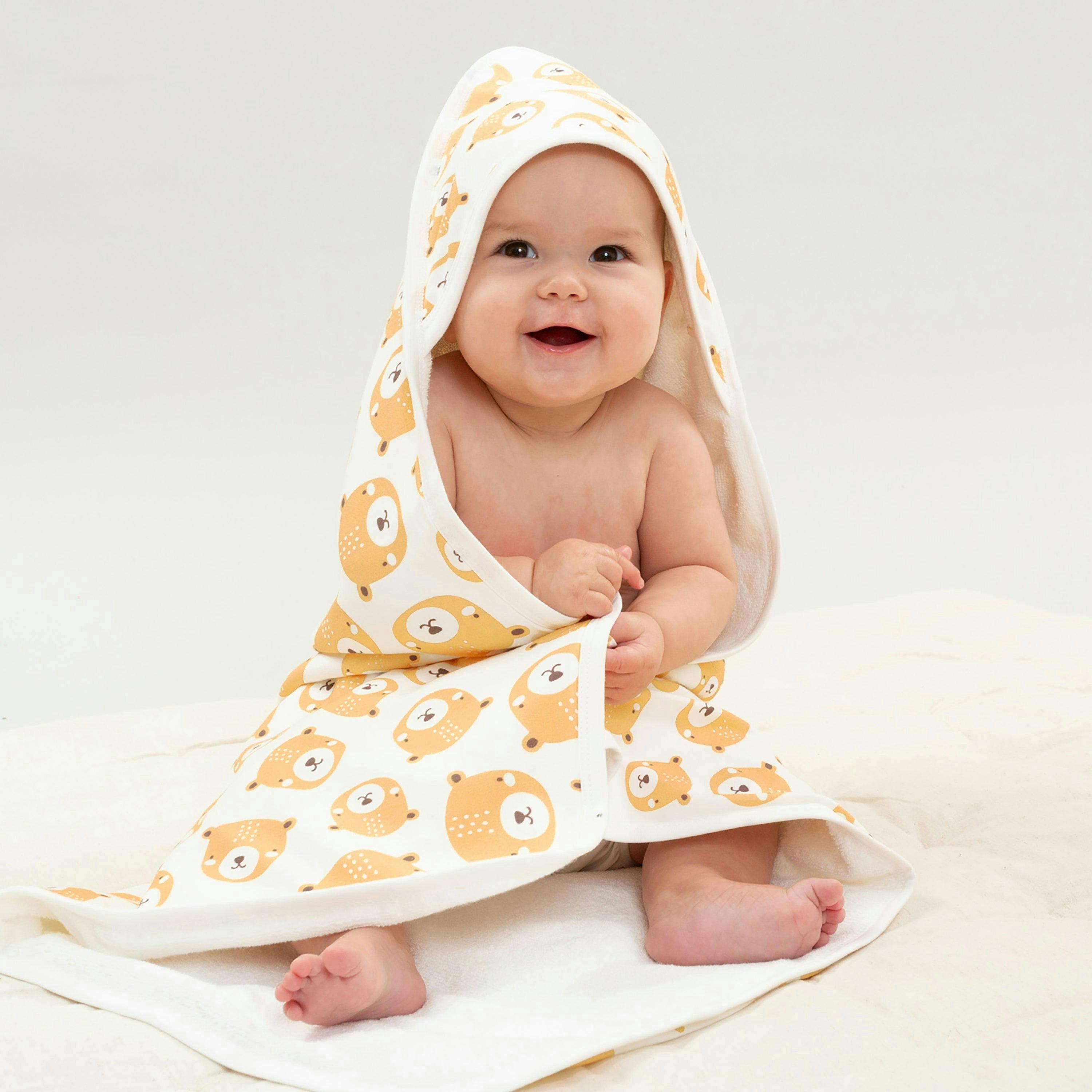 Baby Organic Teddy Cuddle Wrap , view 2 of 2