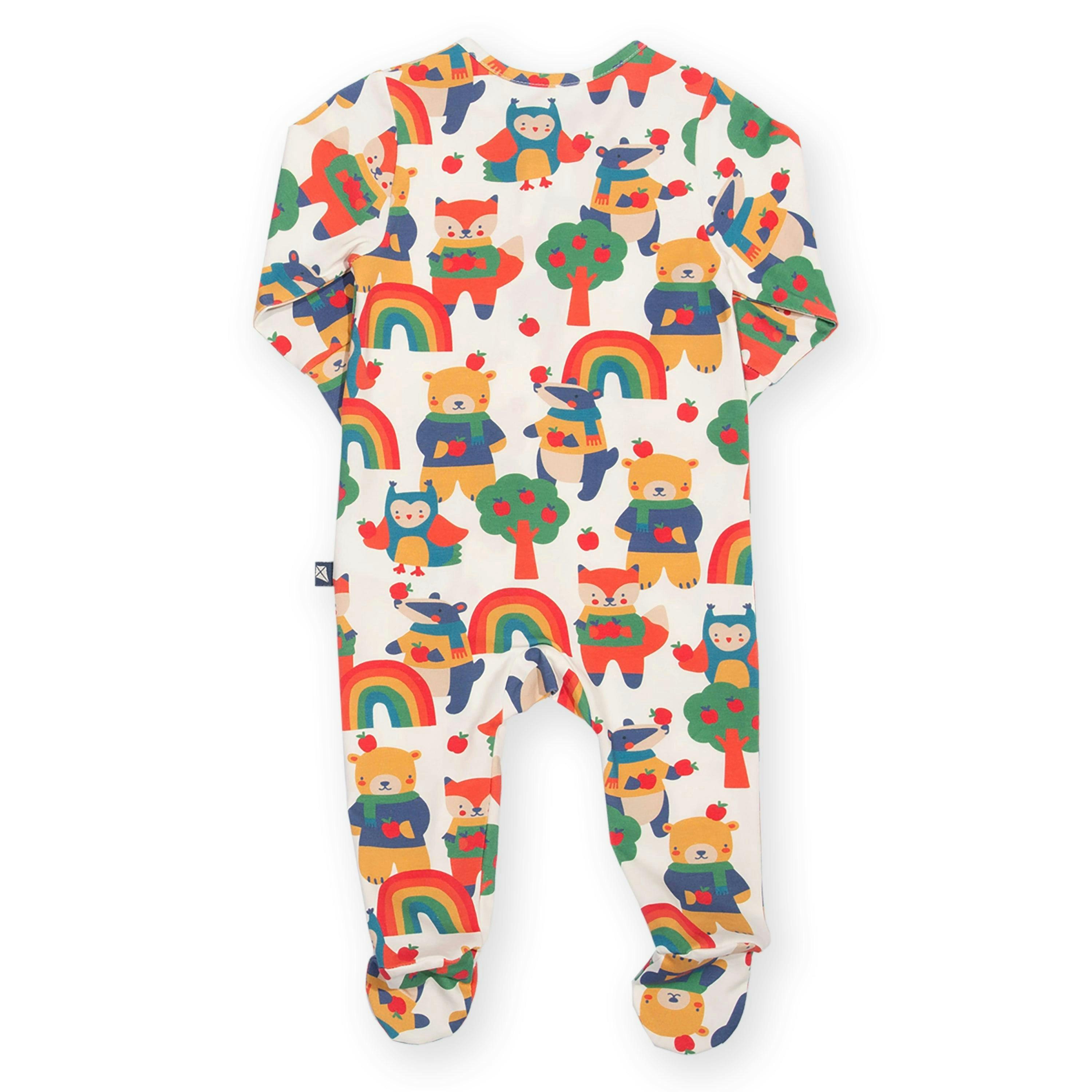 Baby Organic Little Orchard Sleepsuit , view 3 of 3