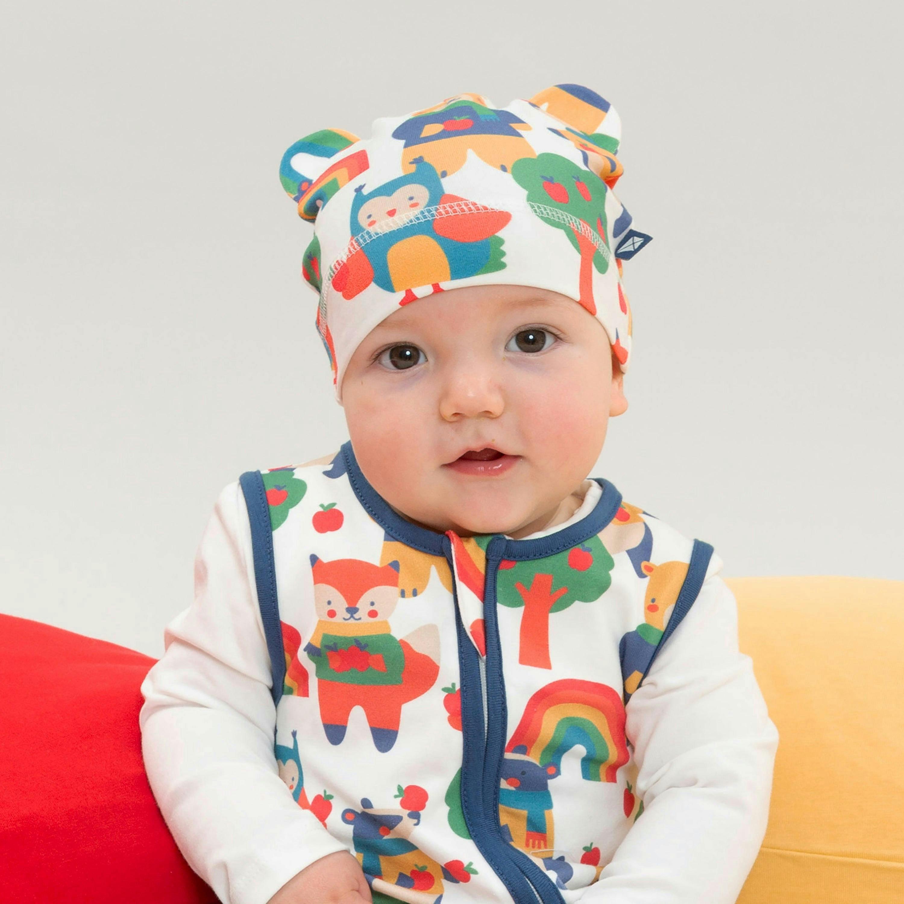 Baby Organic Little Orchard Hat , view 2 of 2