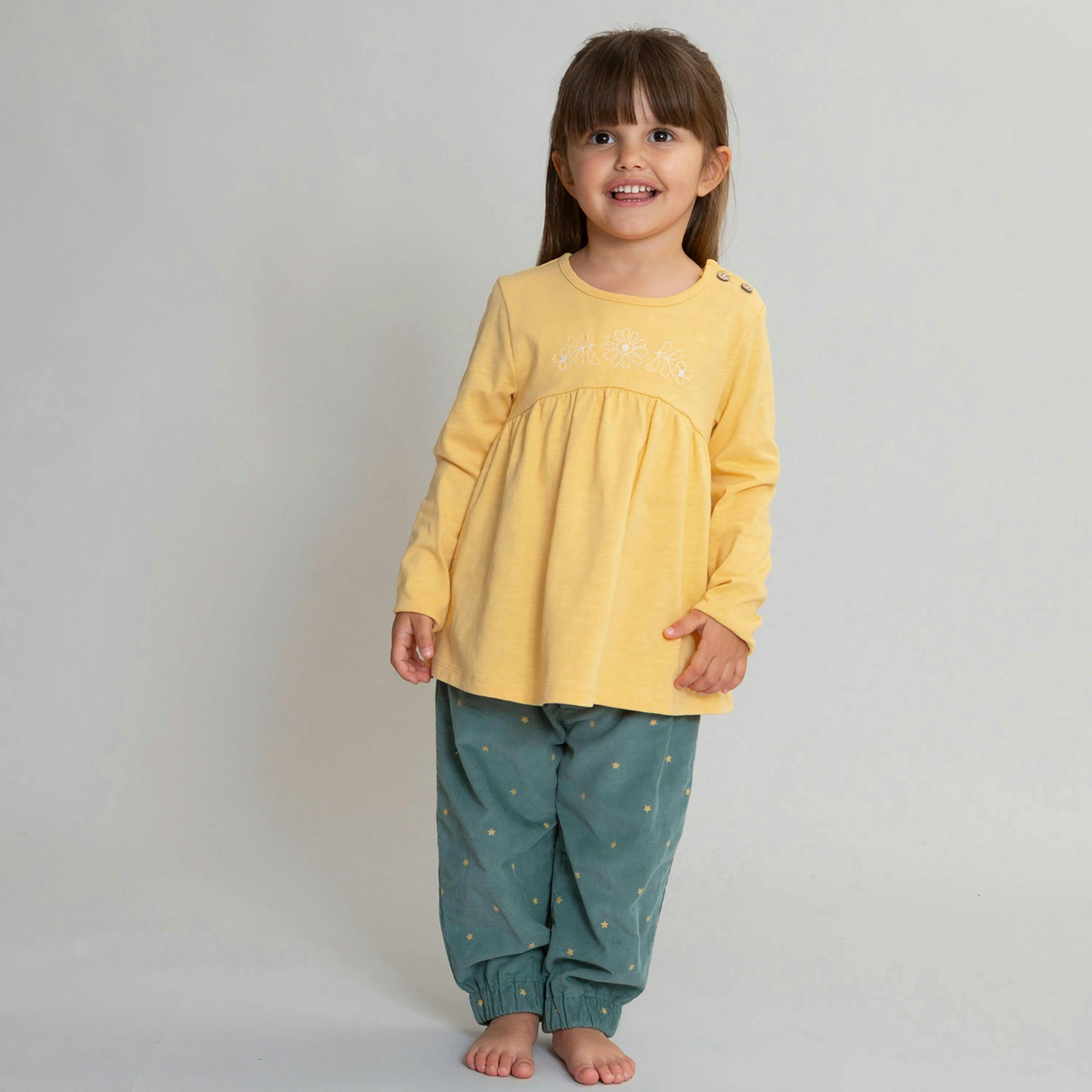 Kids Organic Stargaze Cosy Cords , view 3 of 4