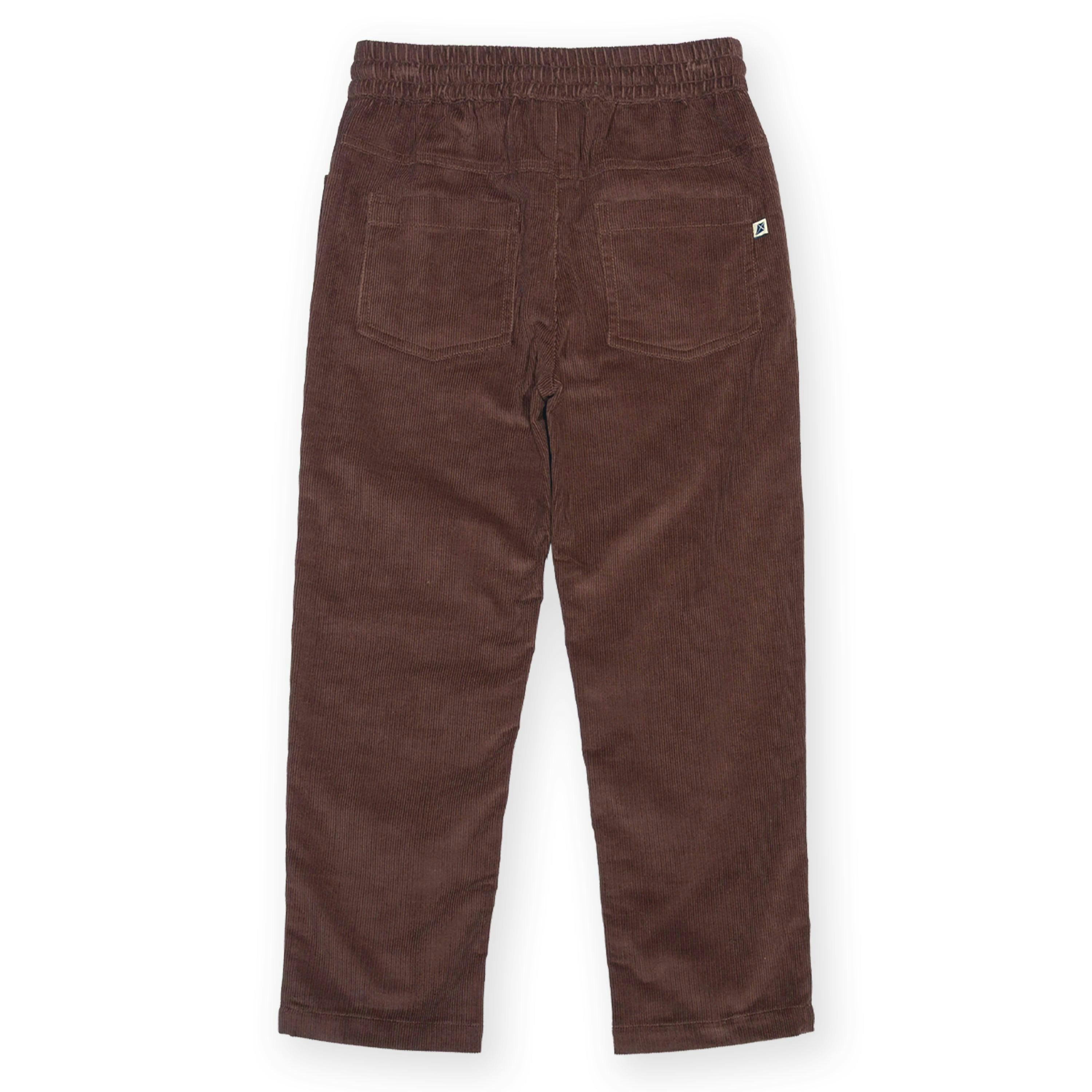Kids Organic Comfy Cords Coffee , view 4 of 4