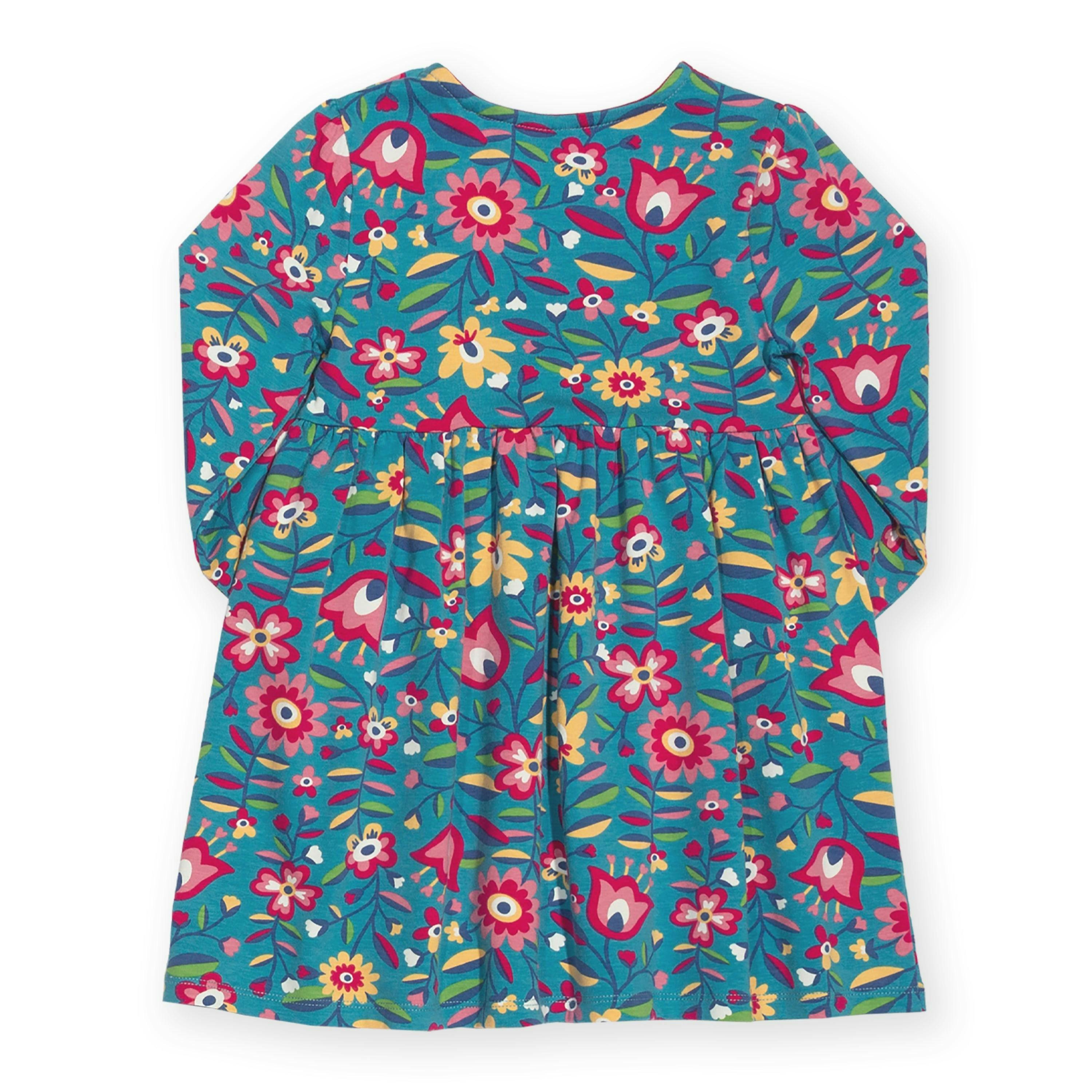 Kids Organic Folksy Bloom Dress , view 3 of 3