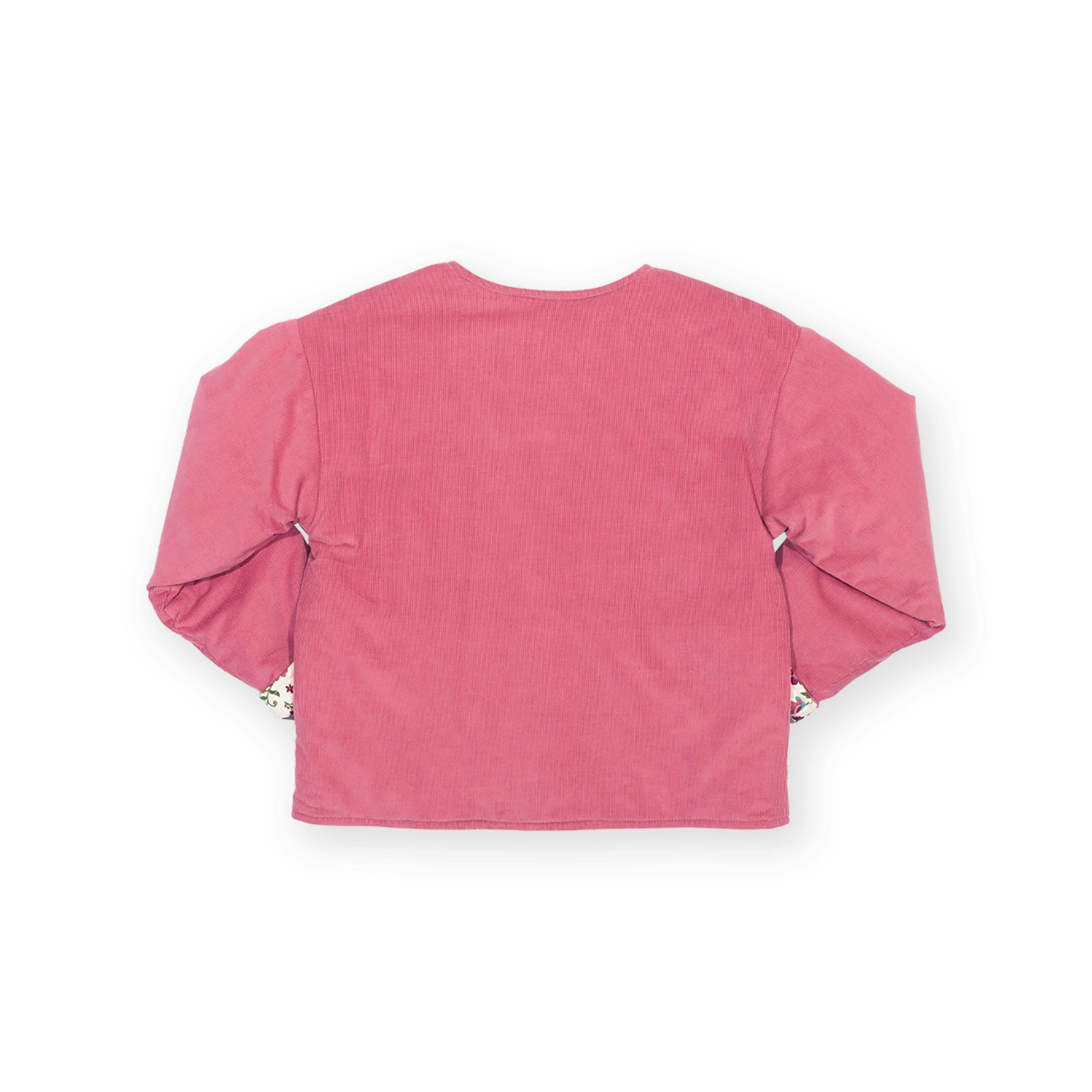 Kids Organic Clover Quilted Jacket , view 4 of 5