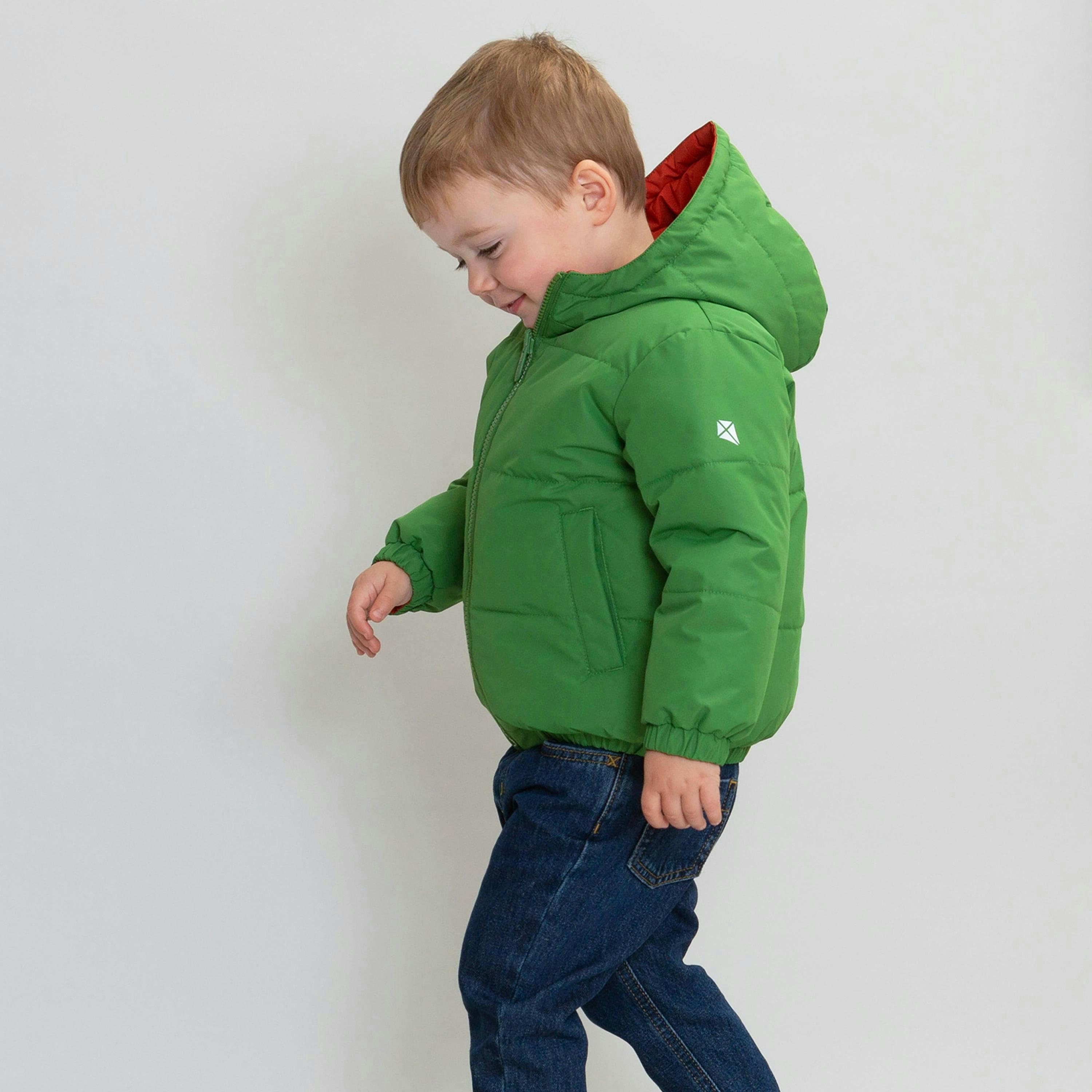 Kids Stargaze Reversible Cocoon Coat , view 3 of 6