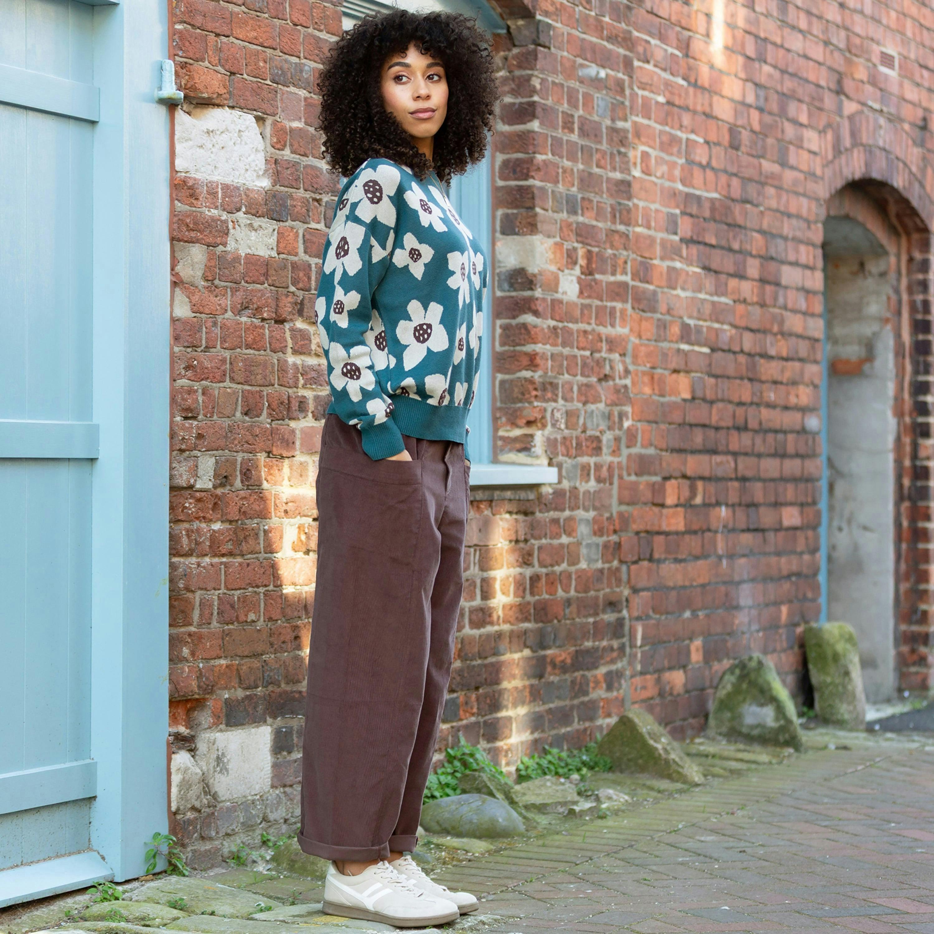 Organic Paper Petals Piddletrenthide Knit Jumper , view 4 of 5