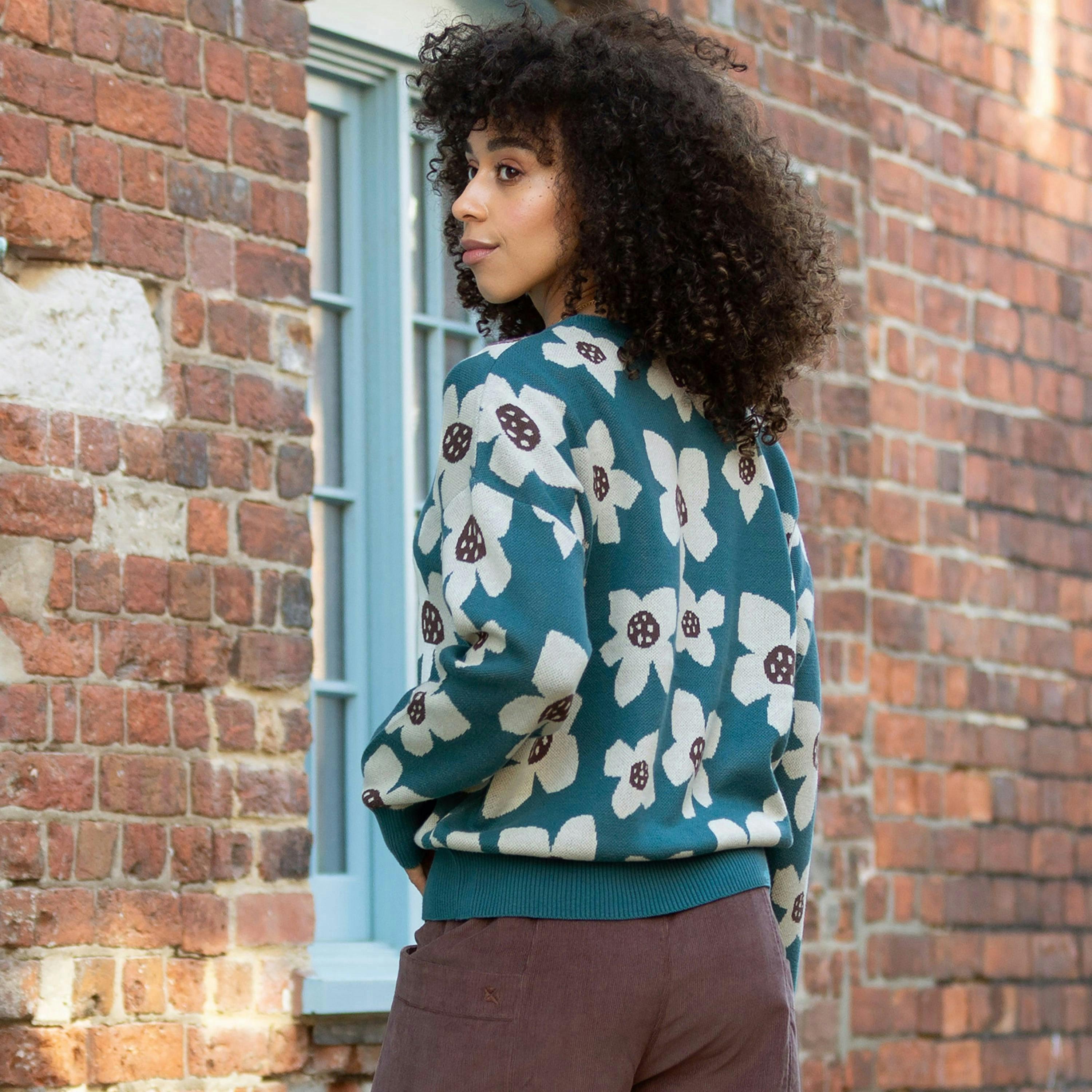 Organic Paper Petals Piddletrenthide Knit Jumper , view 5 of 5