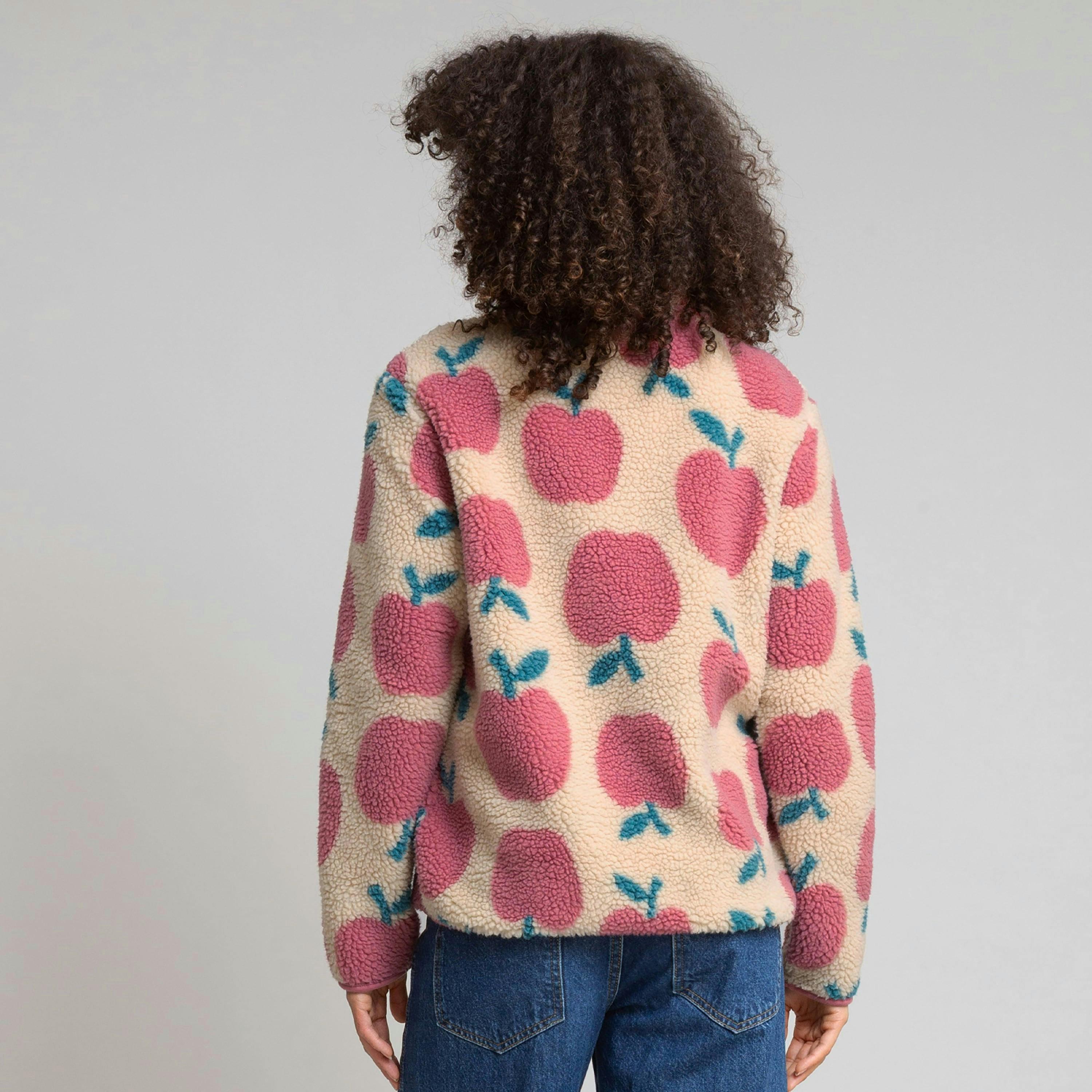 Apples Purbeck 1/4 Zip Teddy Fleece , view 5 of 6
