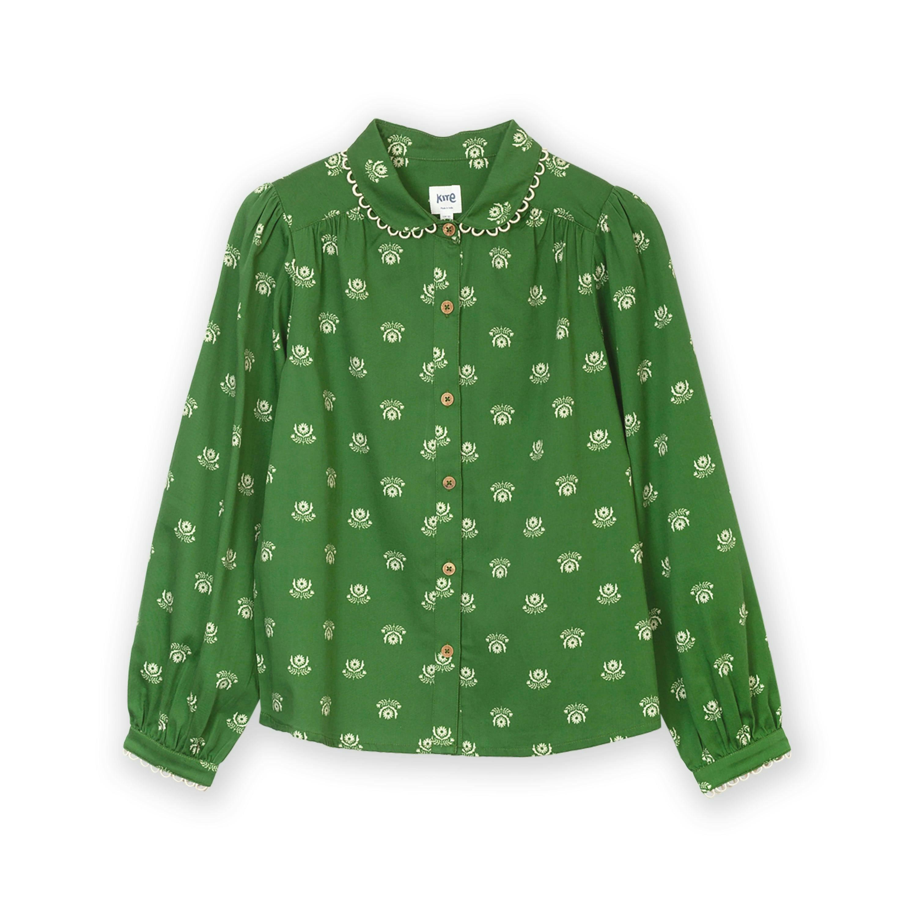 Organic Marshwood Sateen Blouse , view 2 of 4
