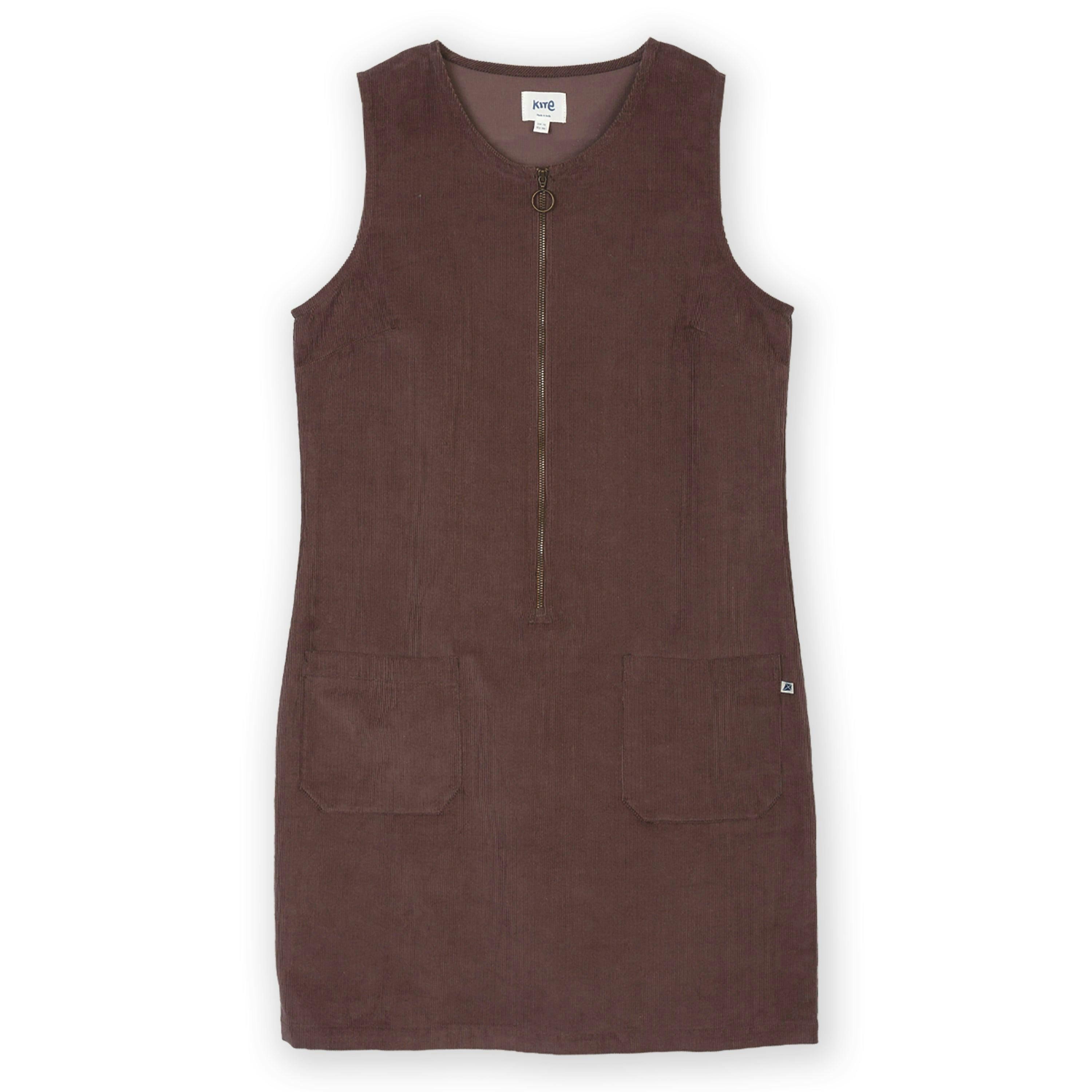 Organic Purewell Cord Pinafore Dress , view 2 of 4