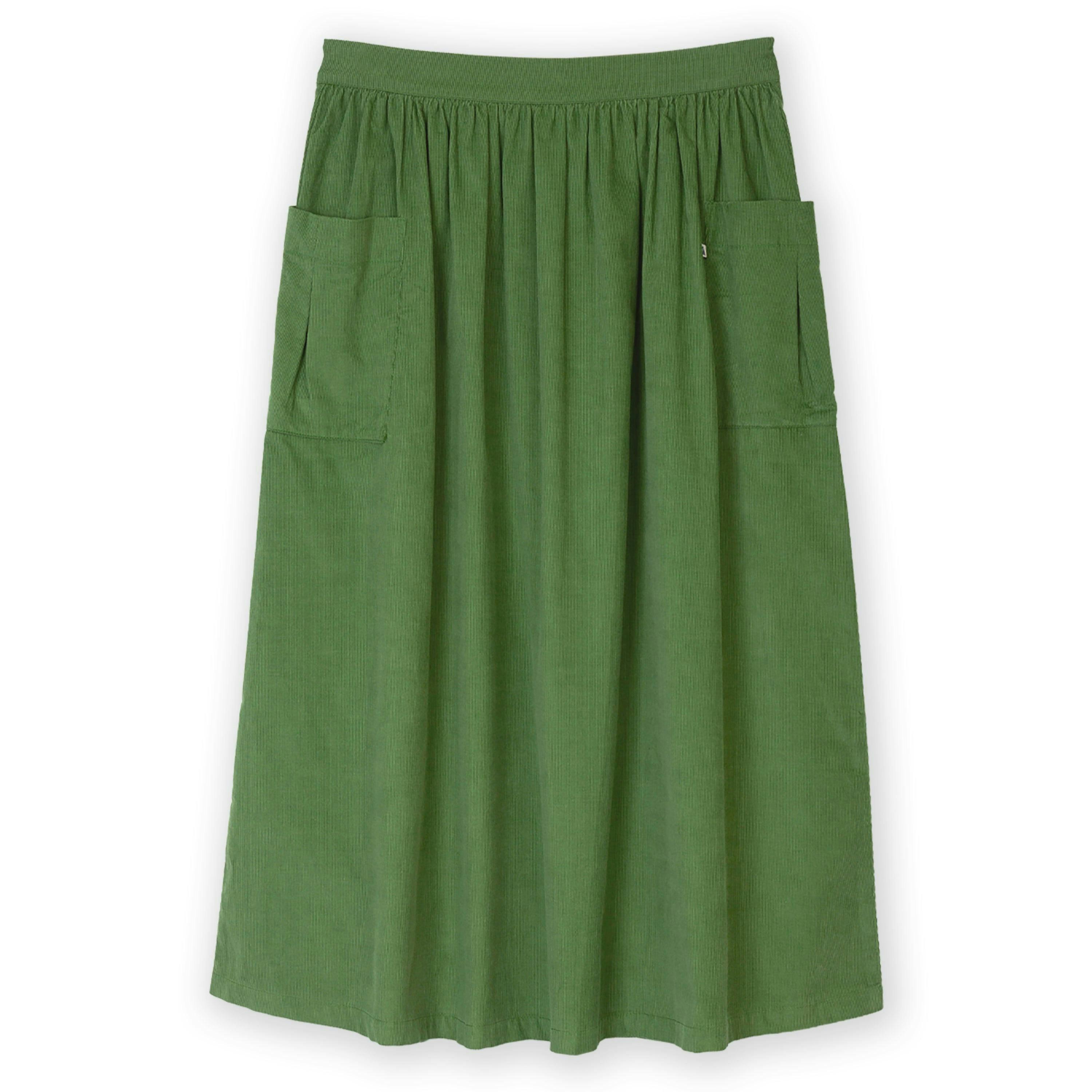 Organic Mudeford Cord Skirt , view 2 of 5