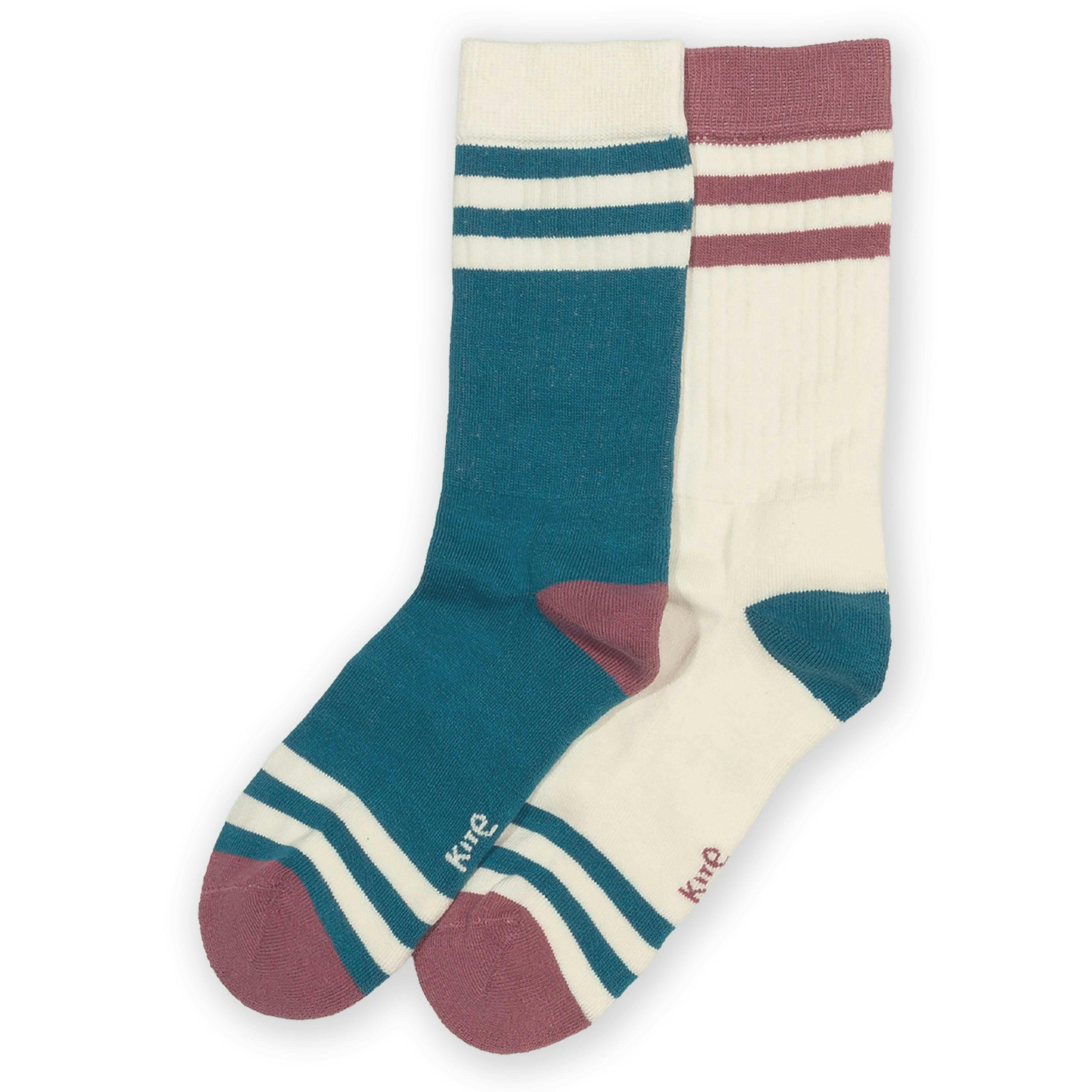 Organic Stripy Sports Socks , view 2 of 2