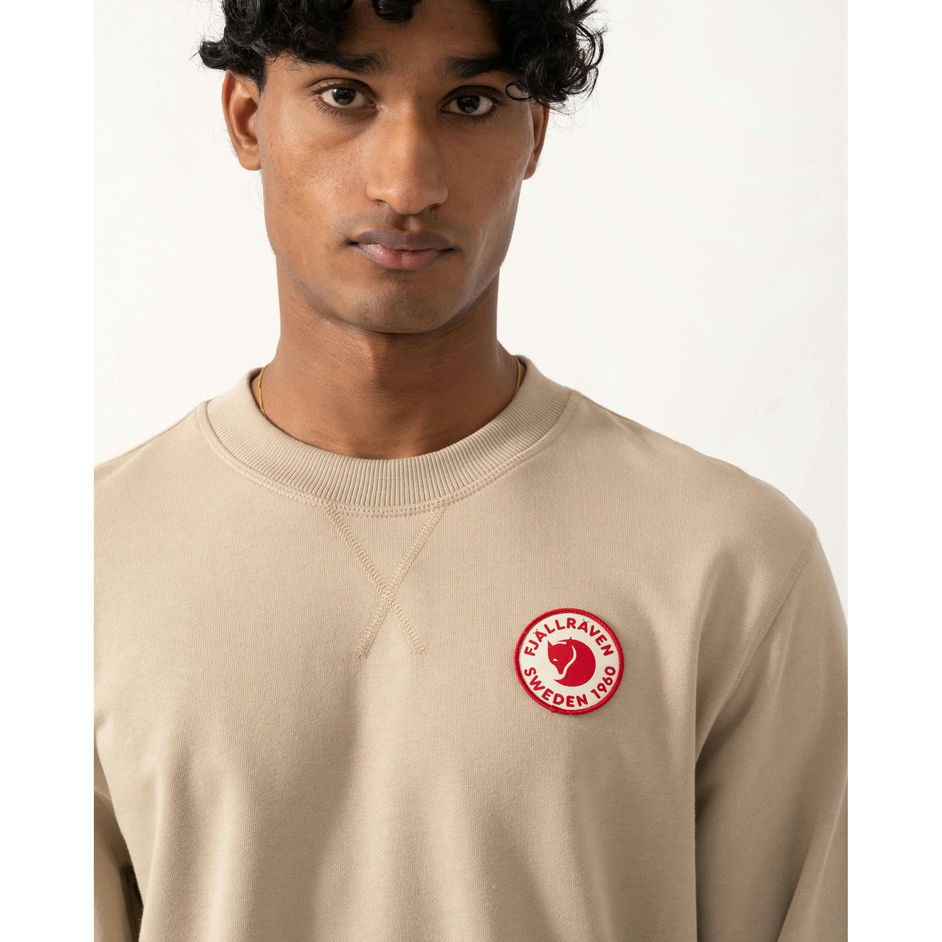 Fjallraven Sweatshirt  in Coral , view 3 of 4