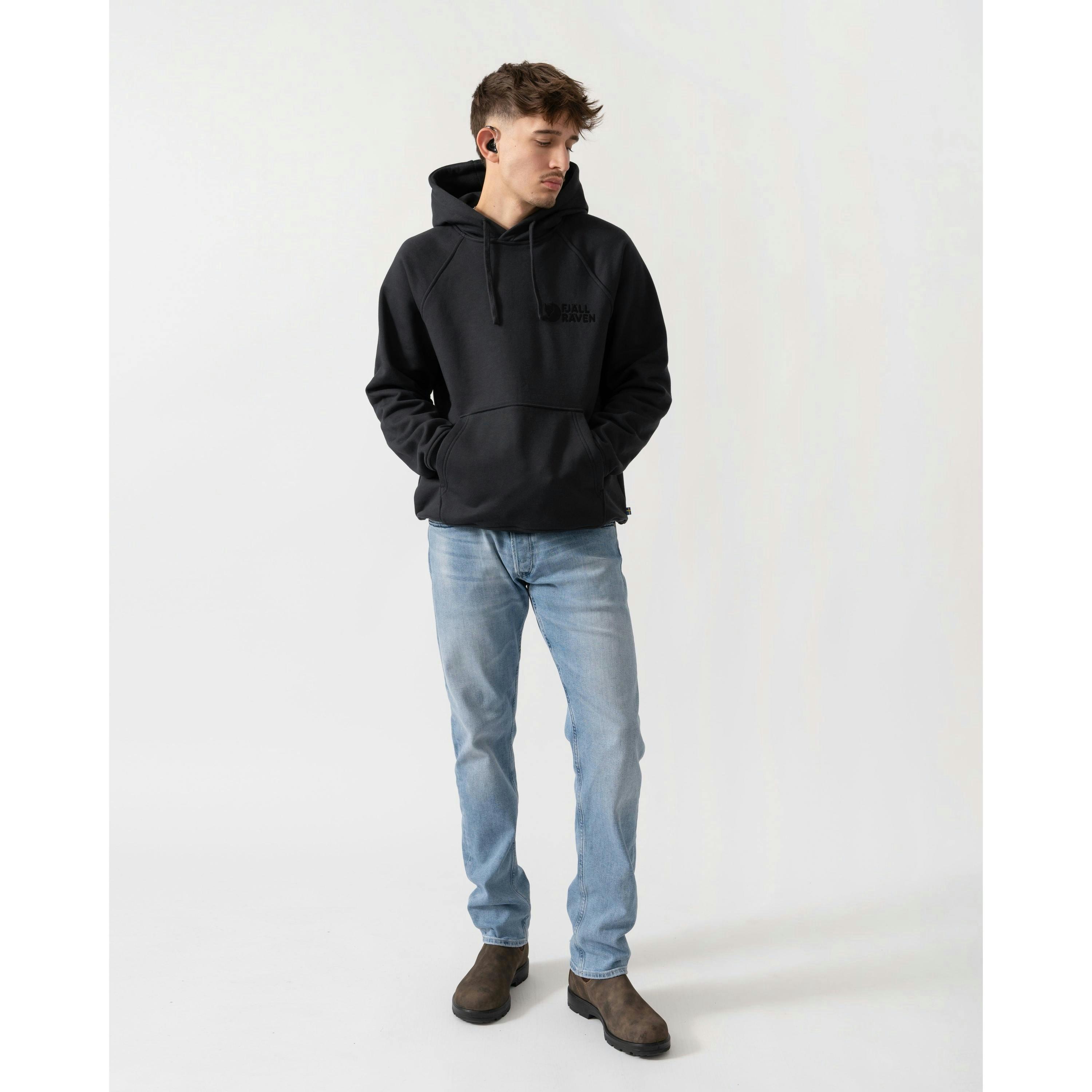 Fjallraven Hoodie  in Grey , view 4 of 5