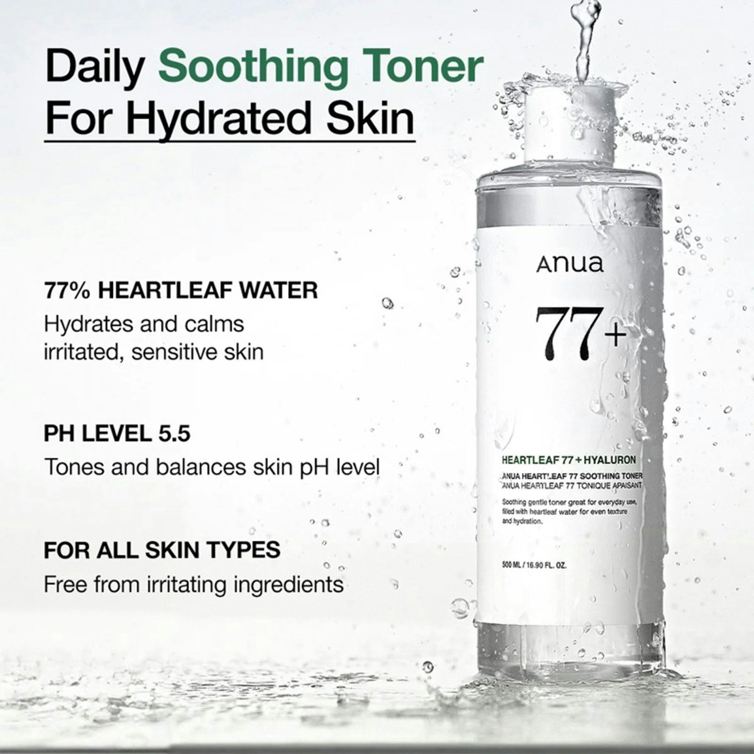 Anua Heartleaf 77% Toner 250 ml Single , view 4 of 4