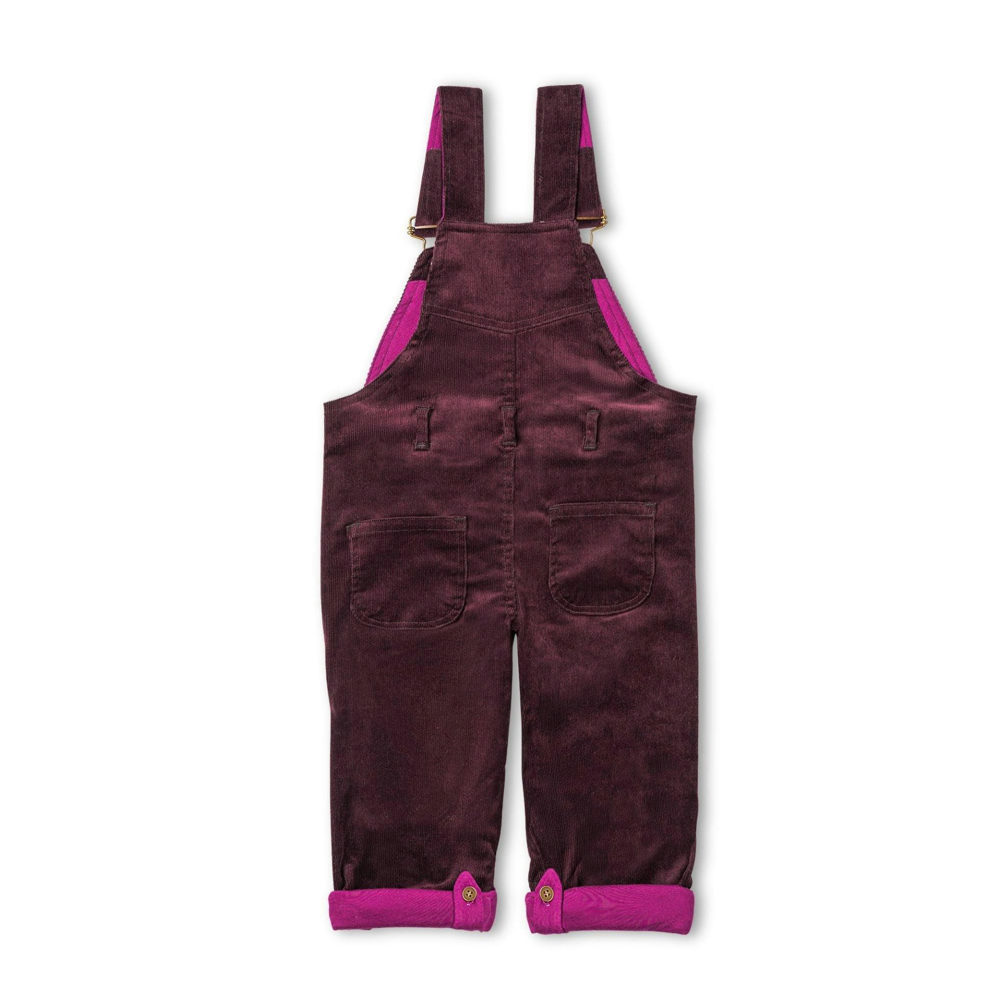 Elderberry Corduroy Dungarees , view 2 of 6