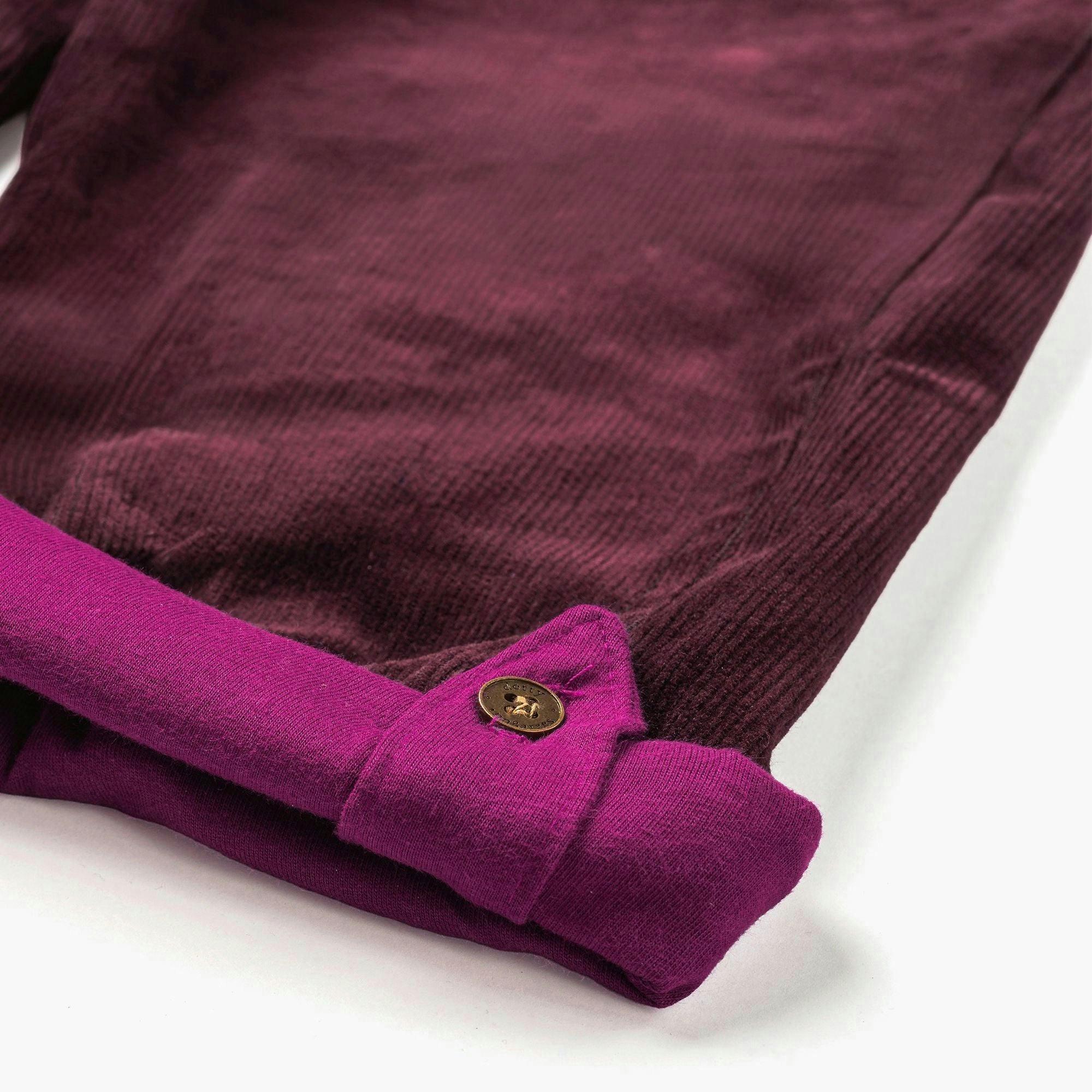 Elderberry Corduroy Dungarees , view 4 of 6
