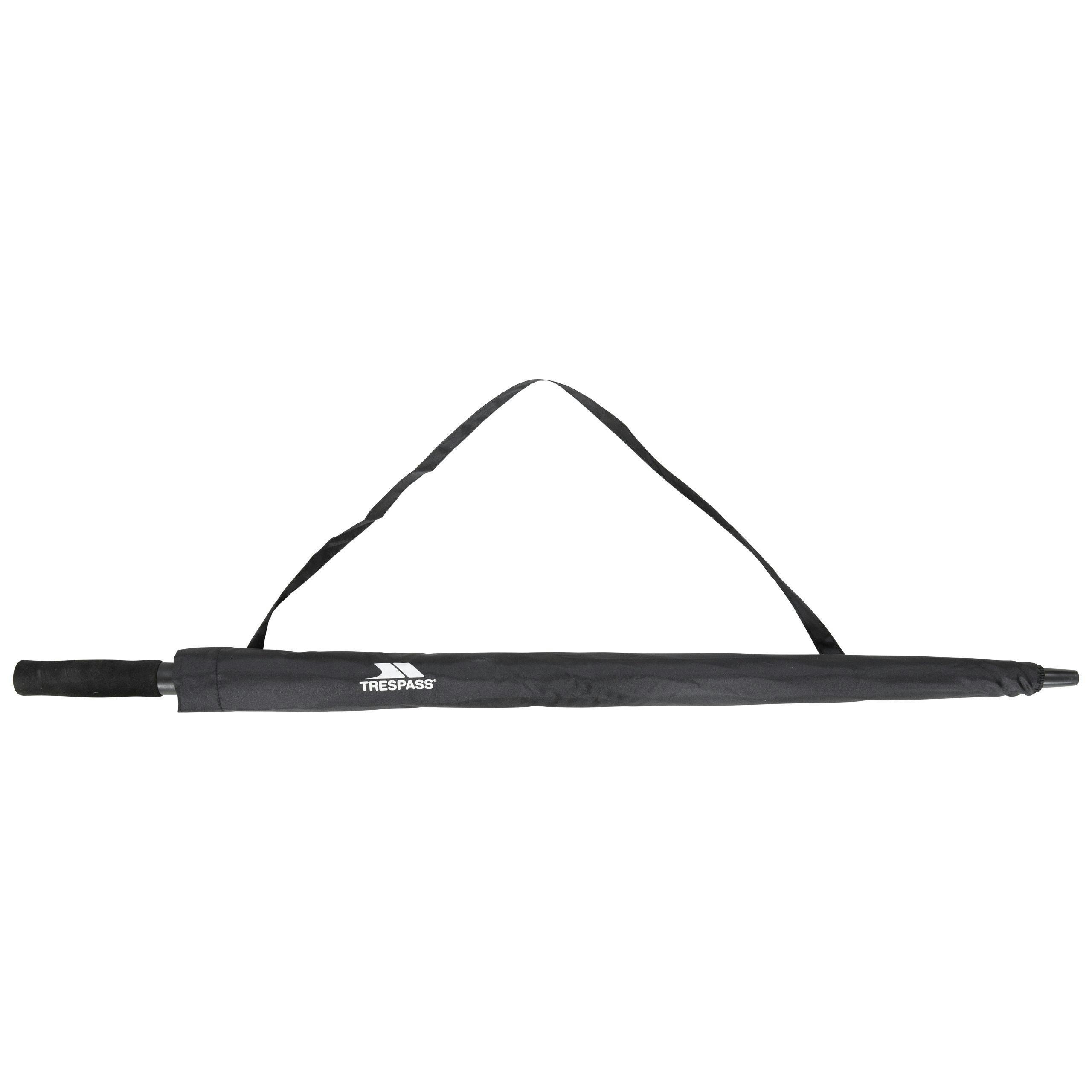 Trespass Windproof Golf Umbrella 51 Inch Birdie In Black , view 4 of 6